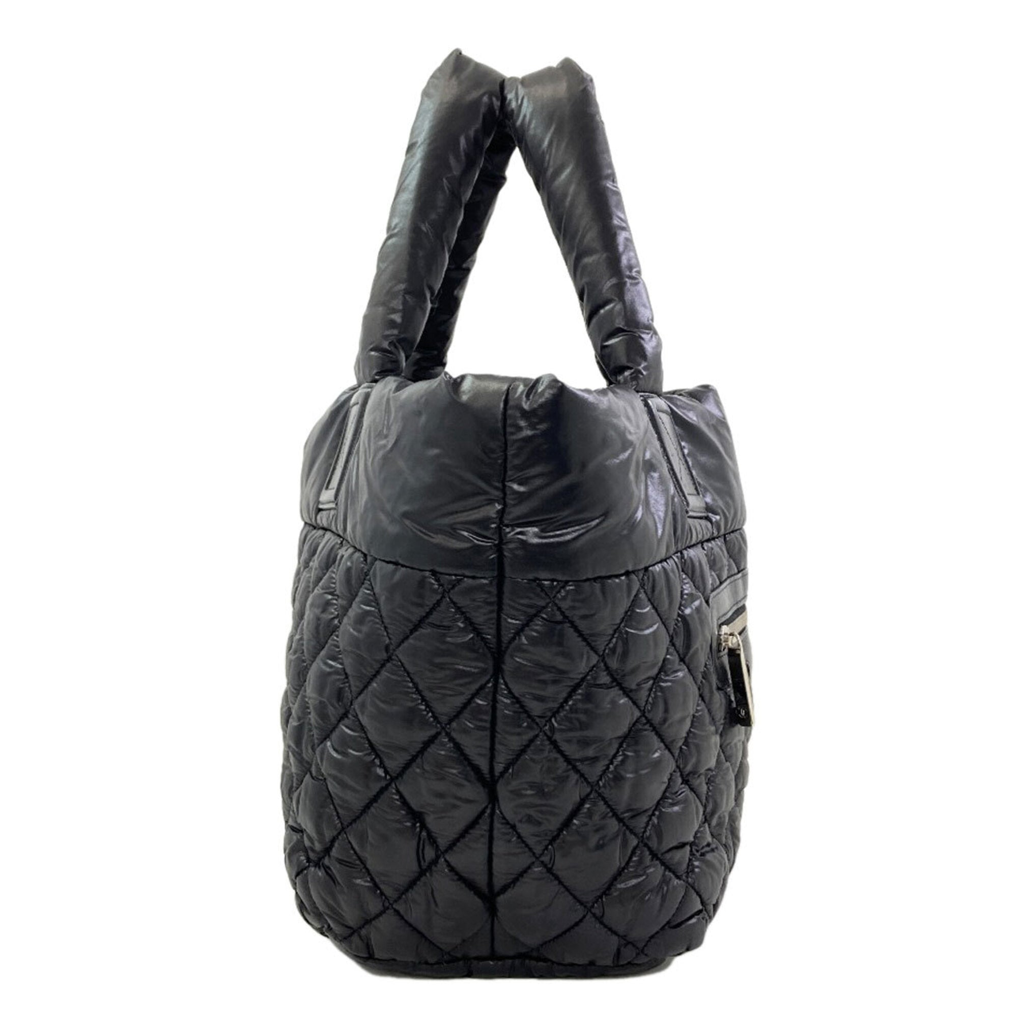 Chanel Black Nylon Handbag (Pre-Owned)