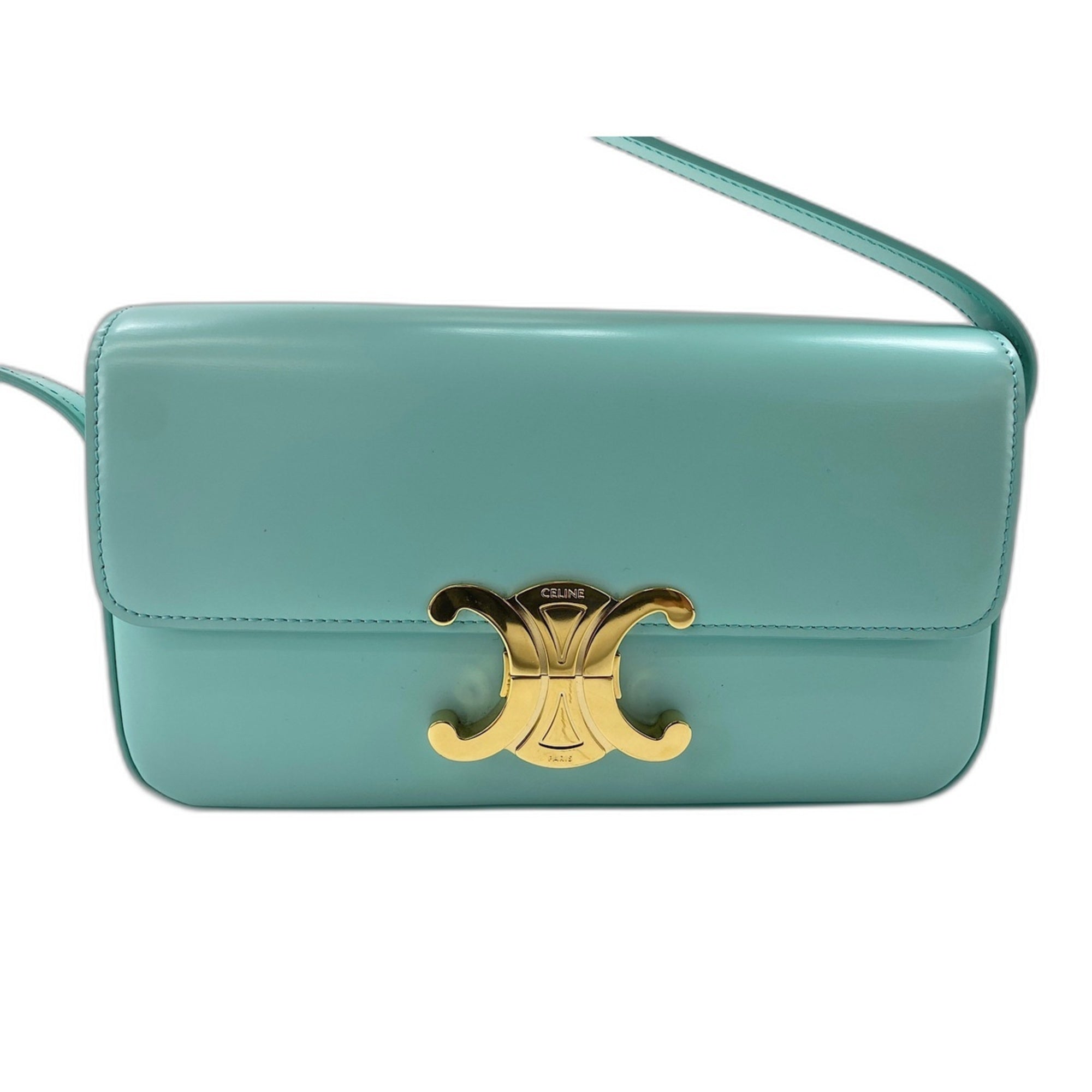 Celine Blue Shoulder Bag (Pre-Owned)