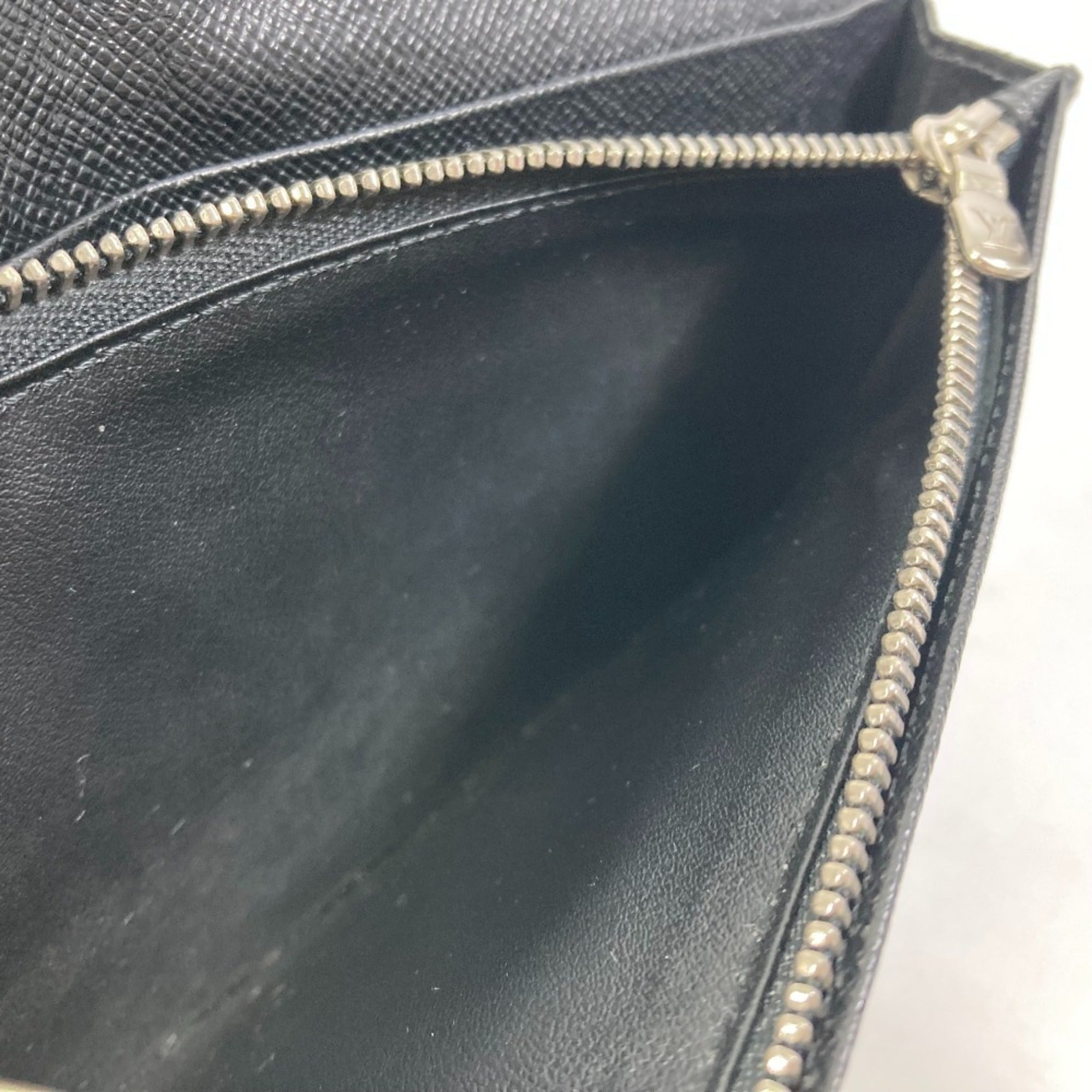 Louis Vuitton Damier Graphite Black Damier Graphite Long Wallet (Bi-Fold) (Pre-Owned)