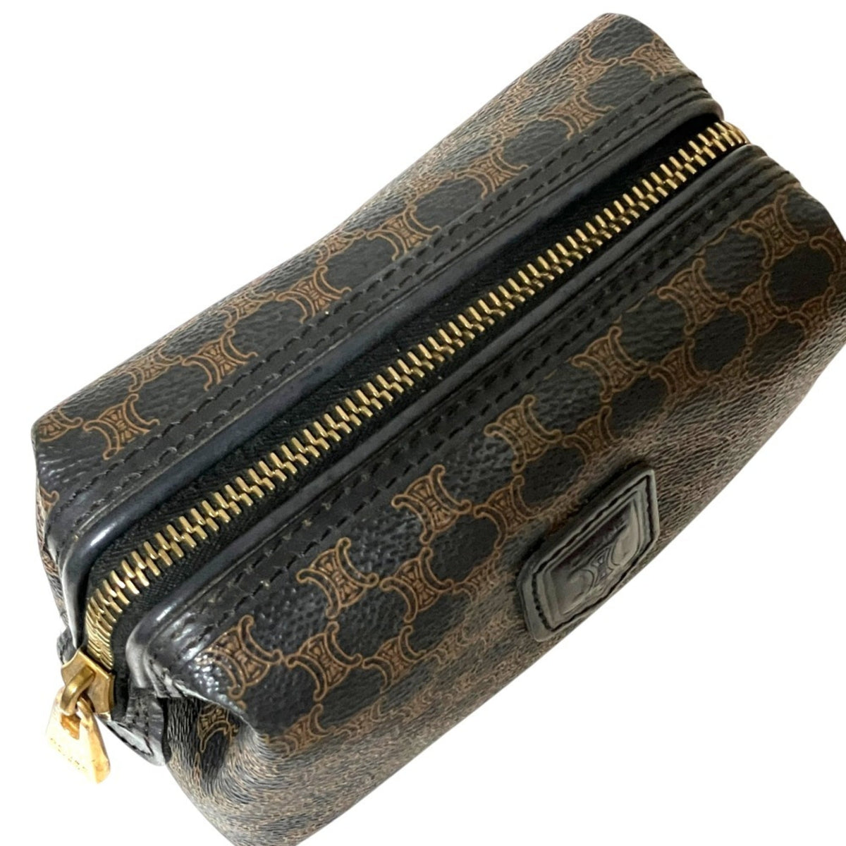 Celine Black Brown Handbag Pouch (Pre-Owned)