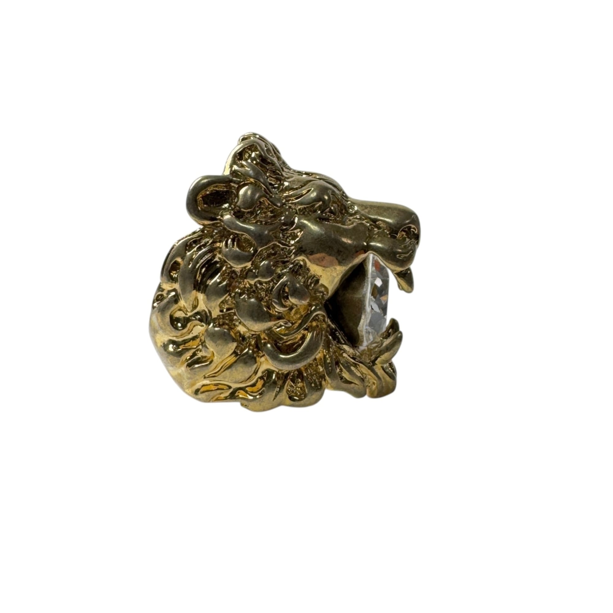 Gucci Gold Metal Band Ring (Pre-Owned)