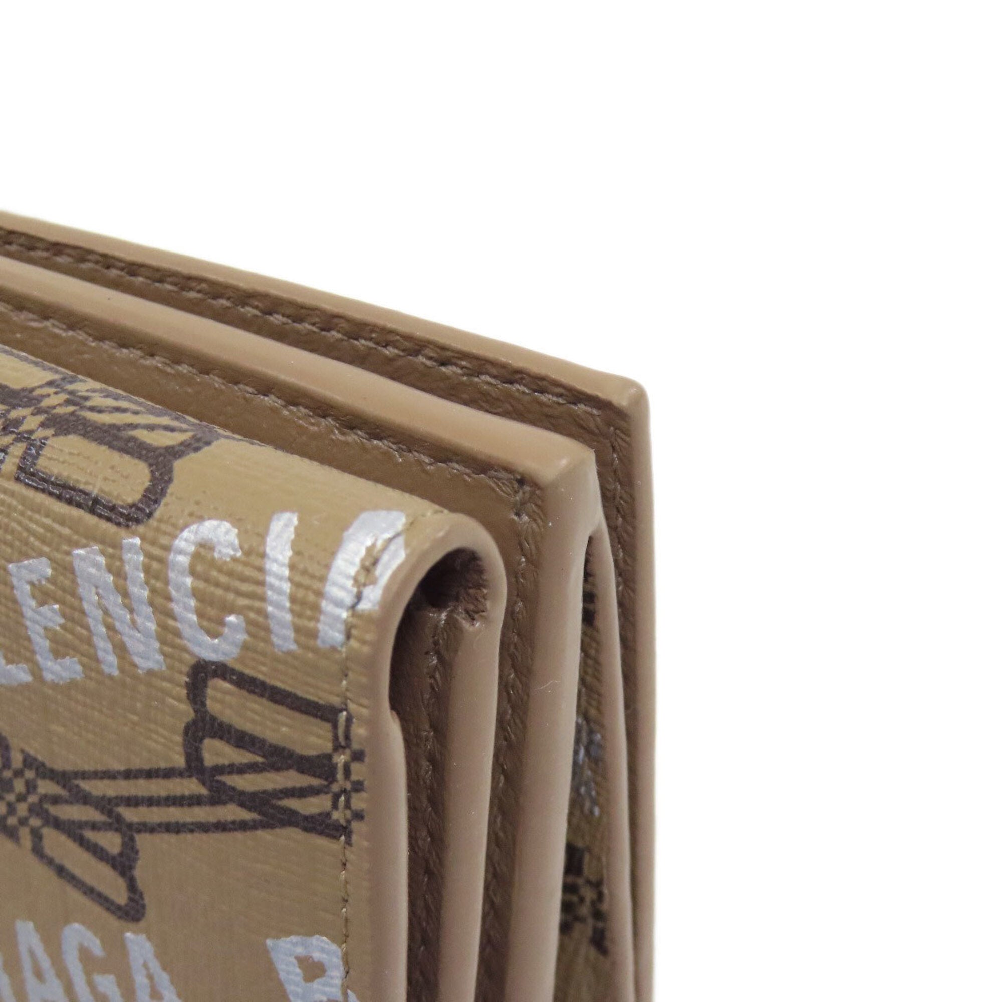 Balenciaga Brown Leather Wallet (Bi-Fold) (Pre-Owned)