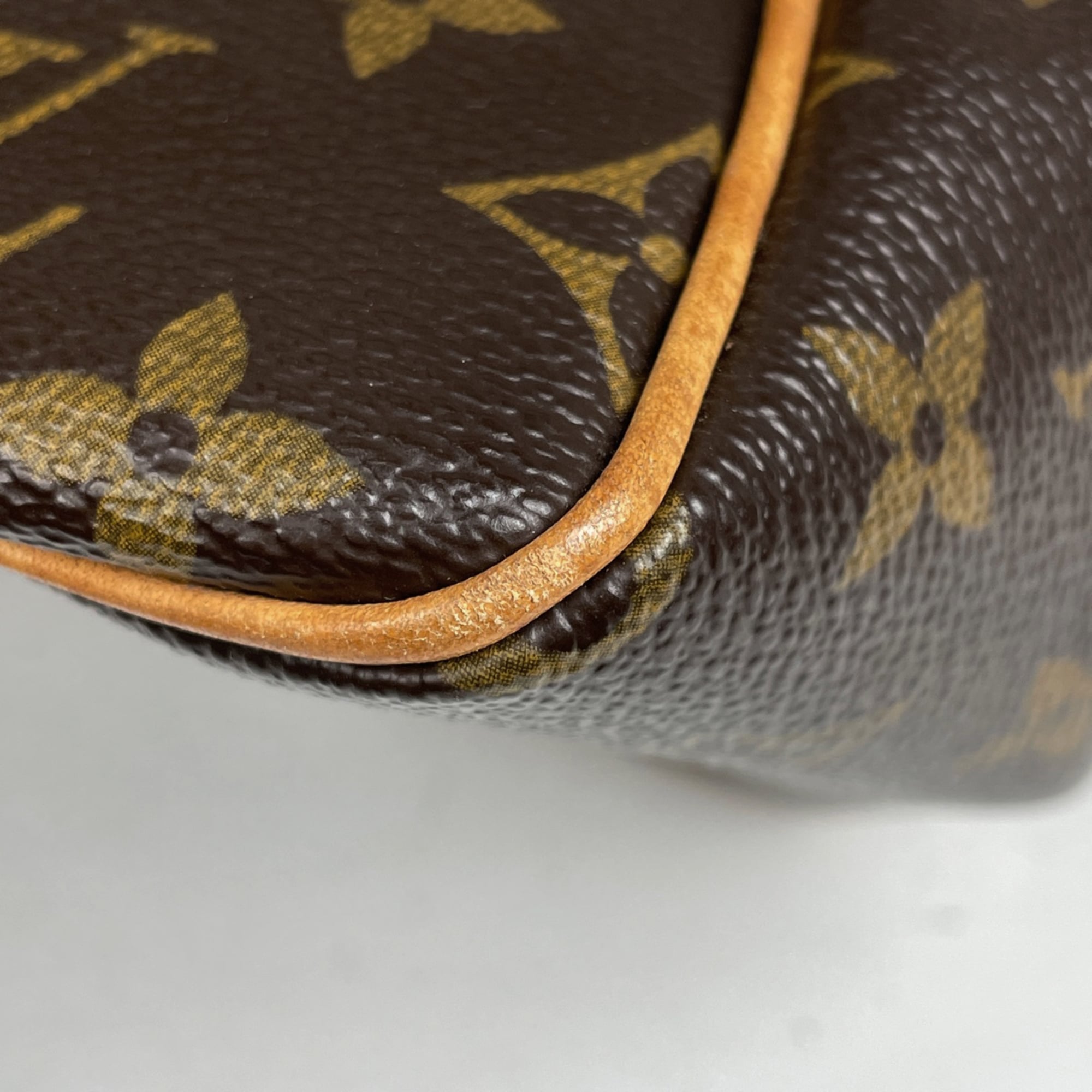 Louis Vuitton Brown Galle Monogram Monogram Handbag (Pre-Owned)