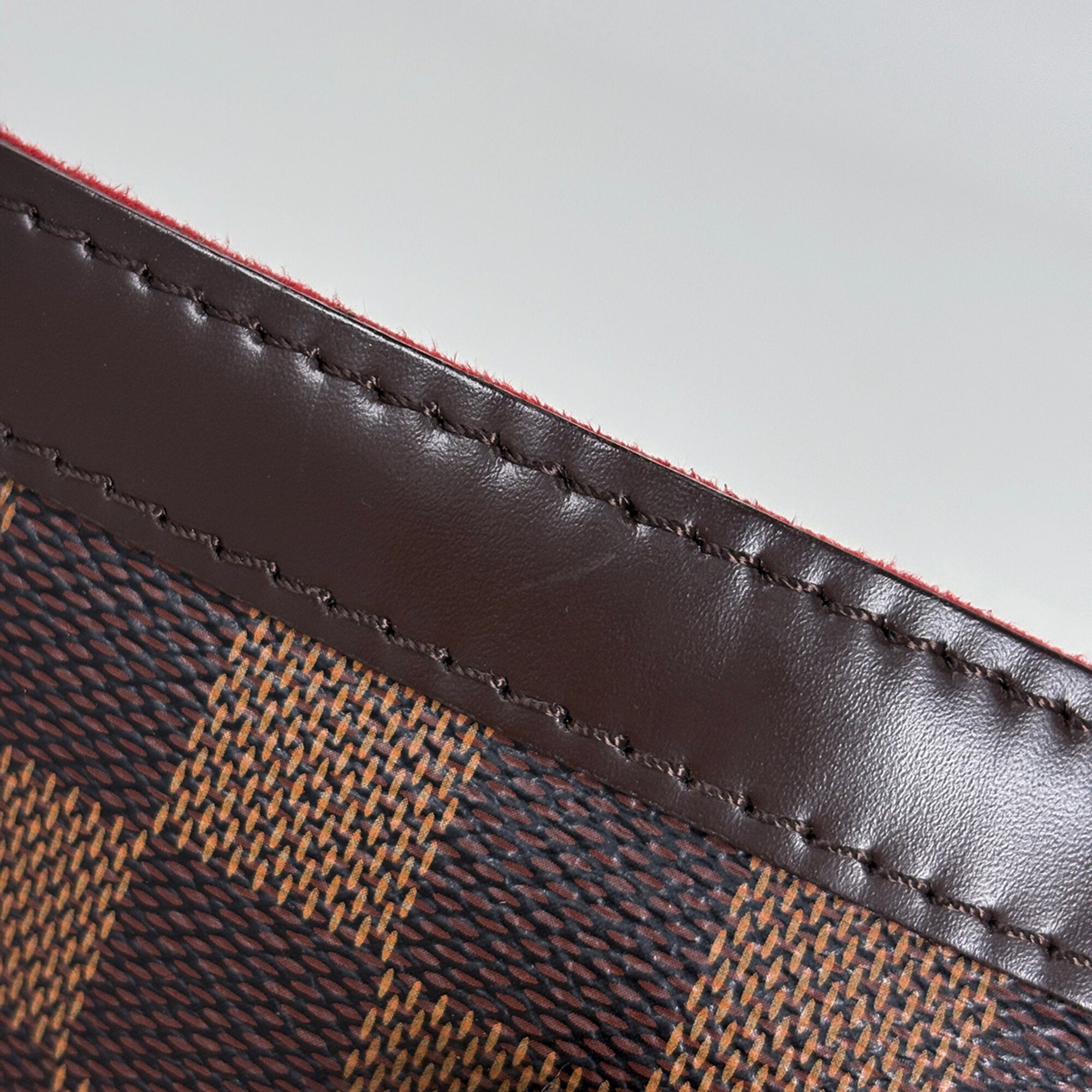 Louis Vuitton Brown Damier Canvas Shoulder Bag Tote Bag (Pre-Owned)
