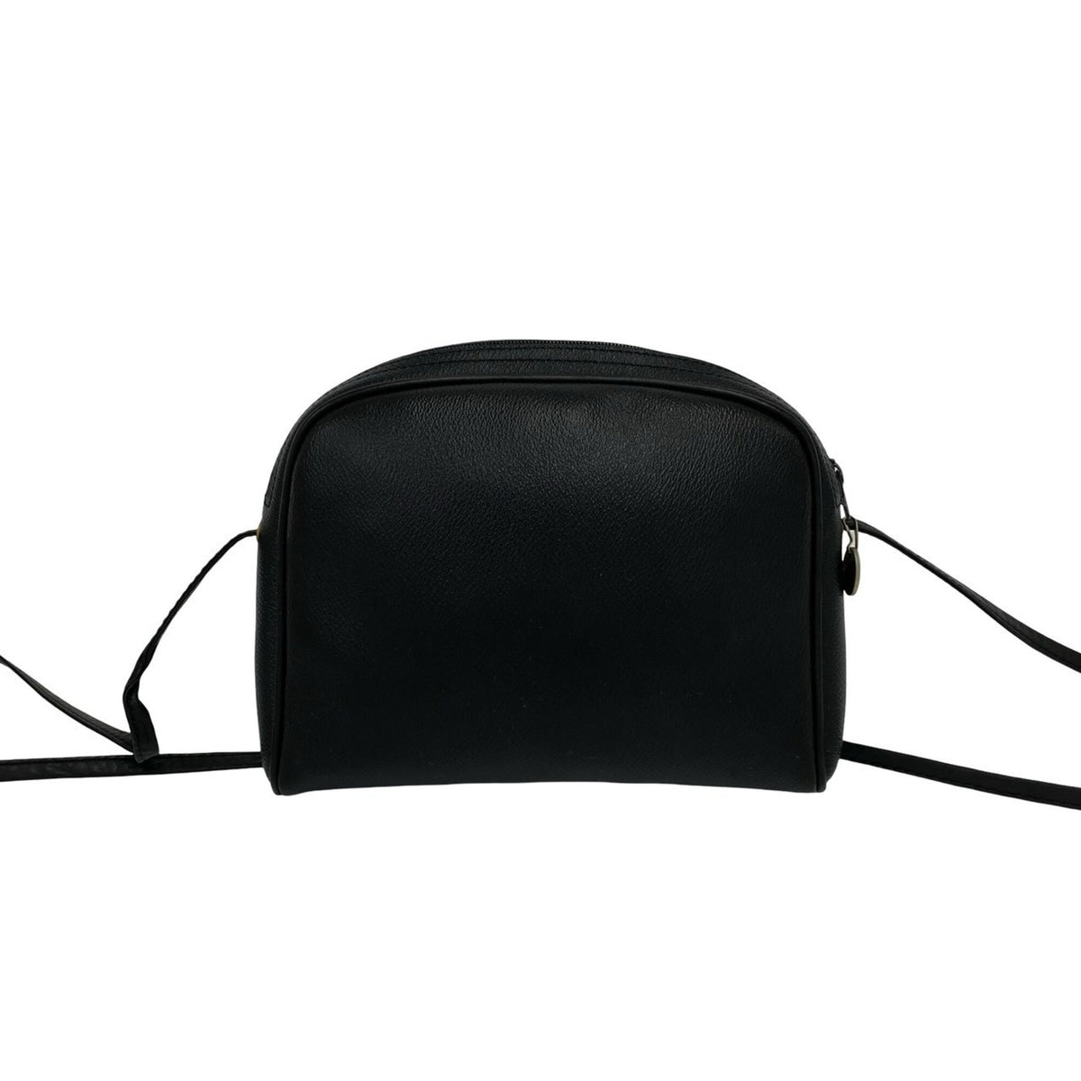 Christian Dior Black Leather Pochette Shoulder Bag (Pre-Owned)