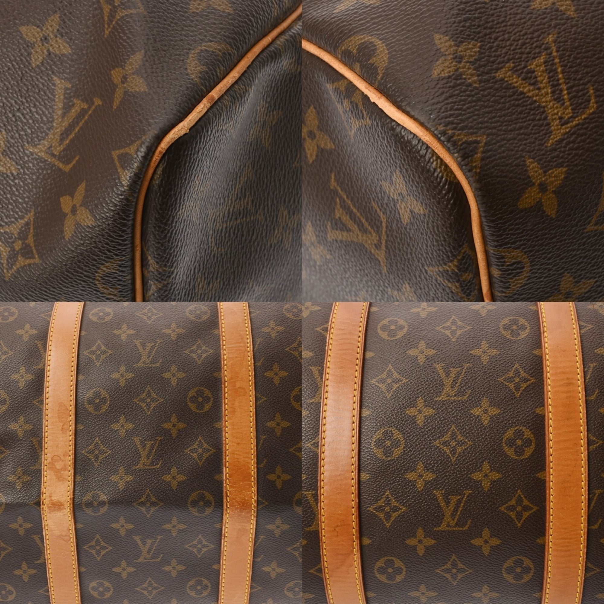 Louis Vuitton Brown Monogram Boston Bag (Pre-Owned)