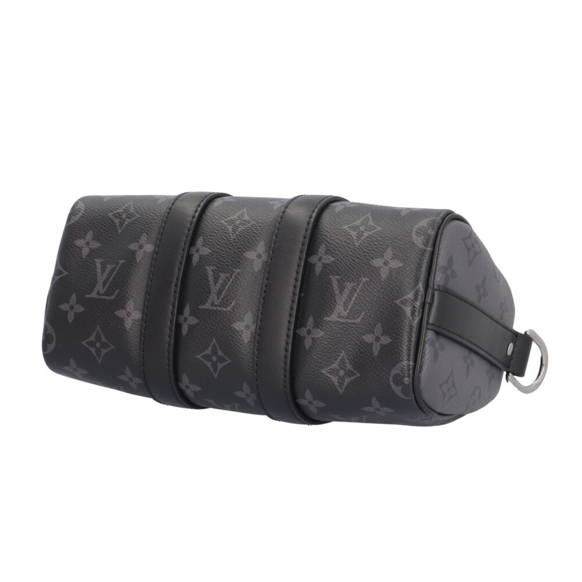 Louis Vuitton Black Gray Monogram Eclipse Shoulder Bag (Pre-Owned)