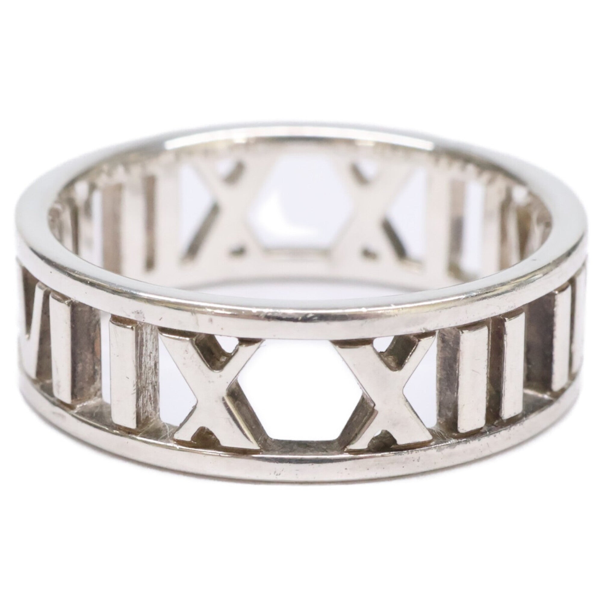 Tiffany Silver Silver 925 Band Ring (Pre-Owned)