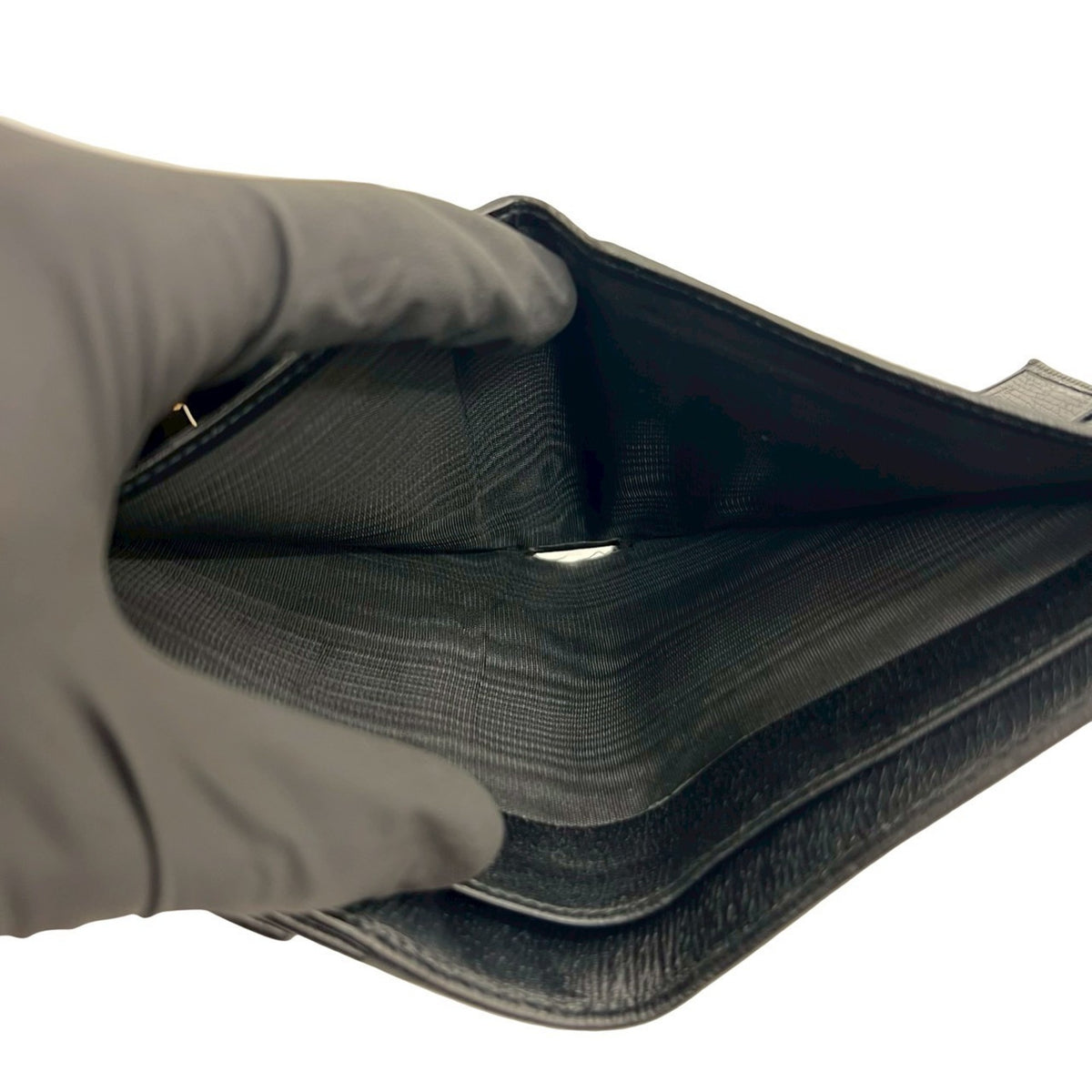 Gucci Black Leather Wallet (Bi-Fold) (Pre-Owned)