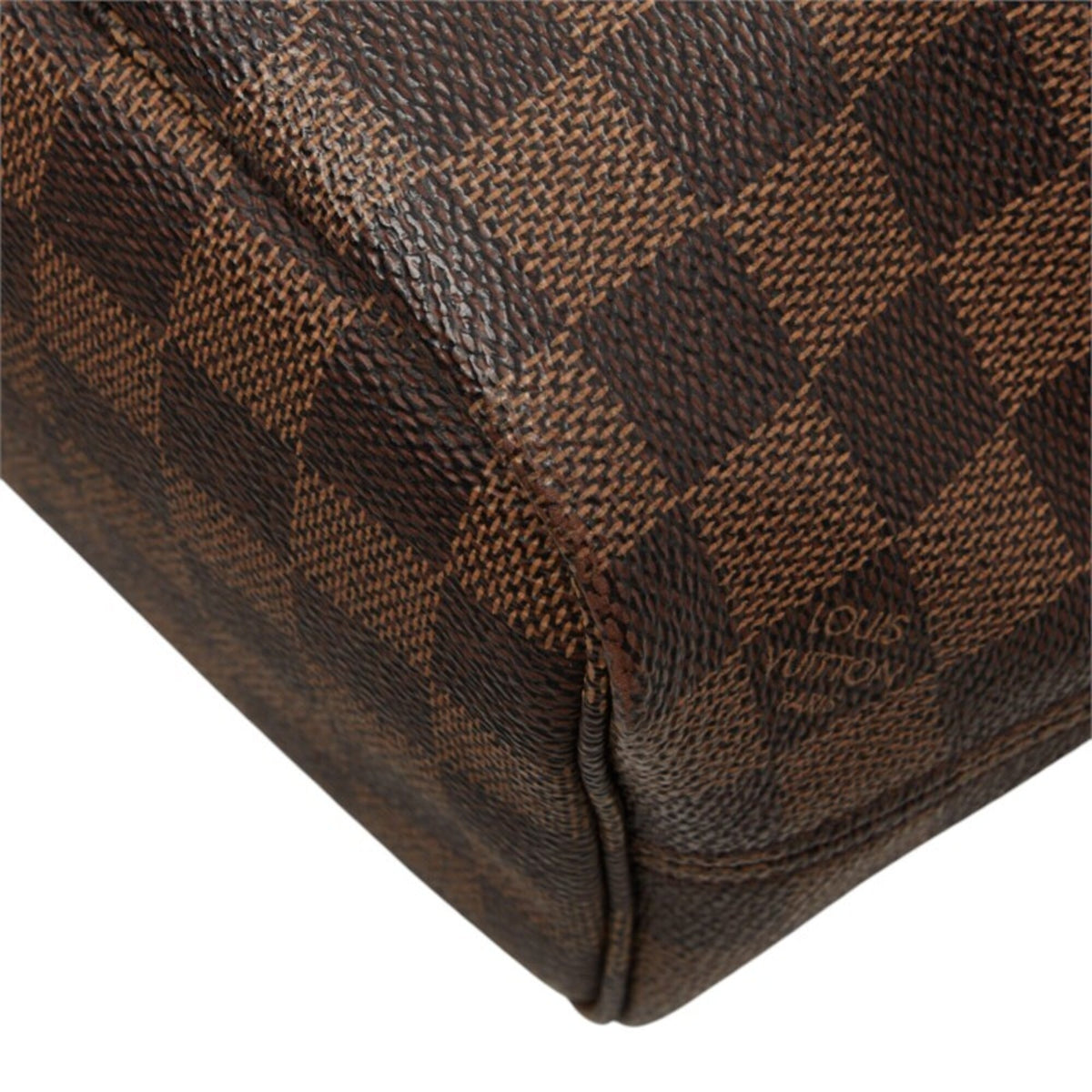 Louis Vuitton Brown Pvc Leather Handbag Tote Bag (Pre-Owned)