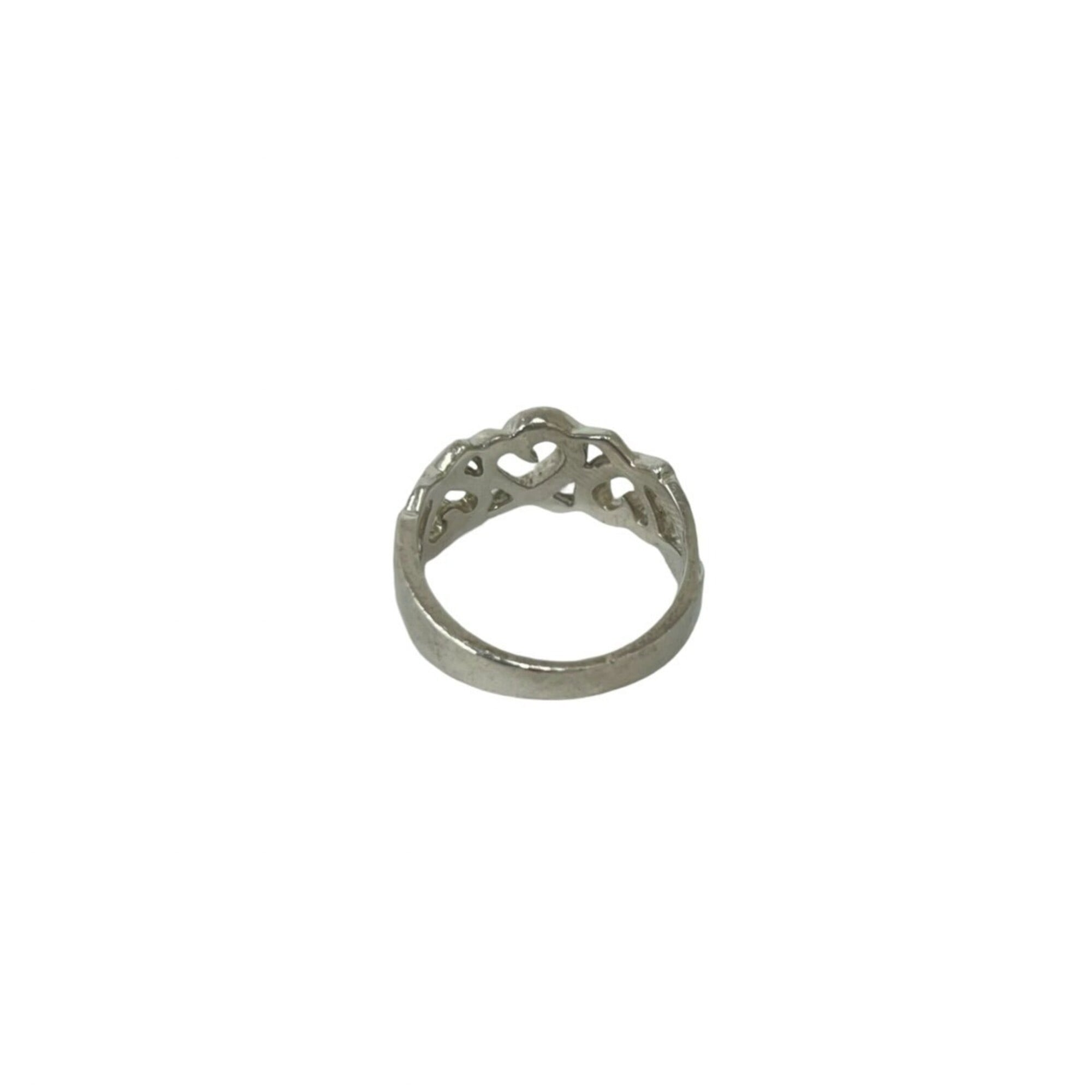 Tiffany Silver Silver 925 Band Ring (Pre-Owned)