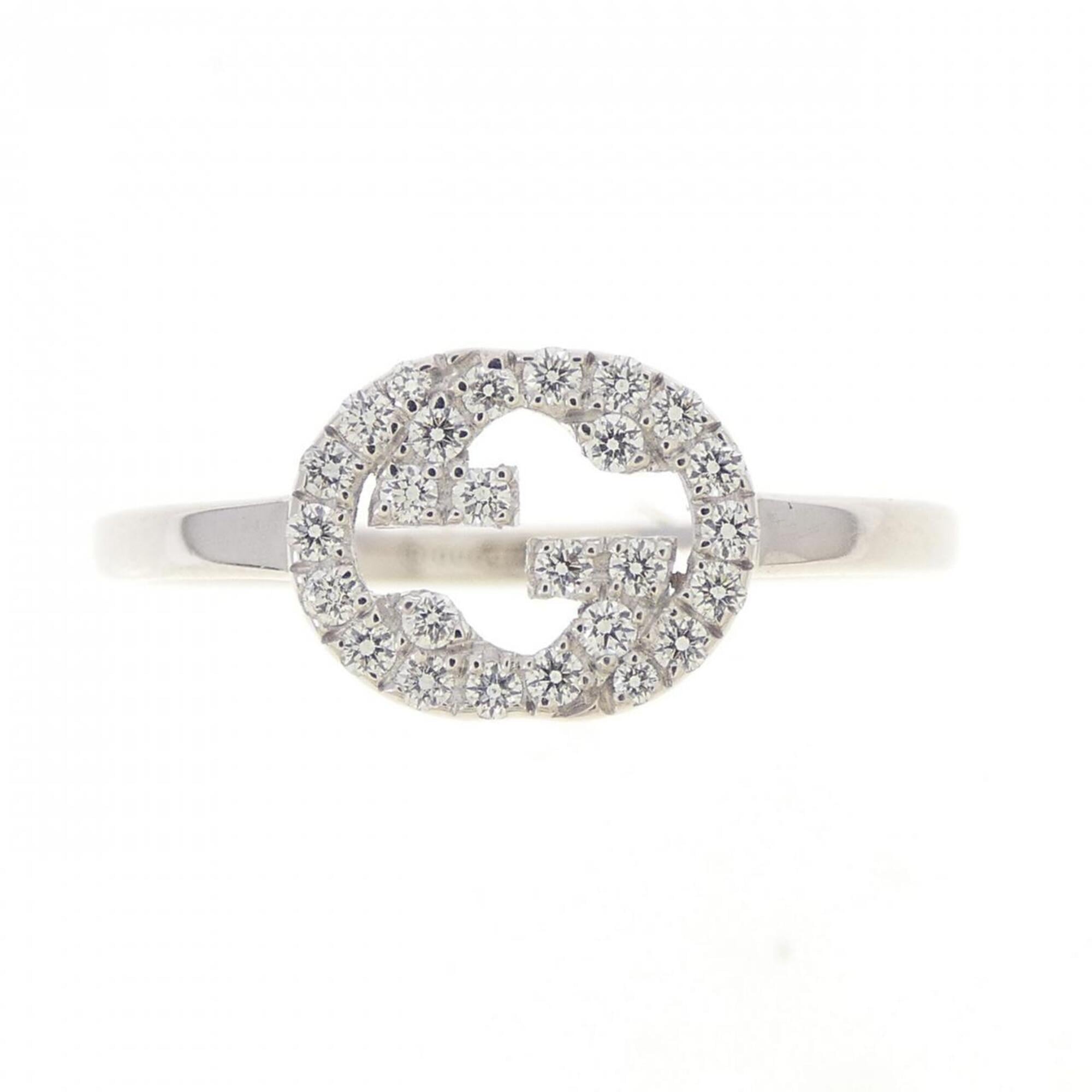 Gucci White Gold White Gold (18K) Band Ring (Pre-Owned)