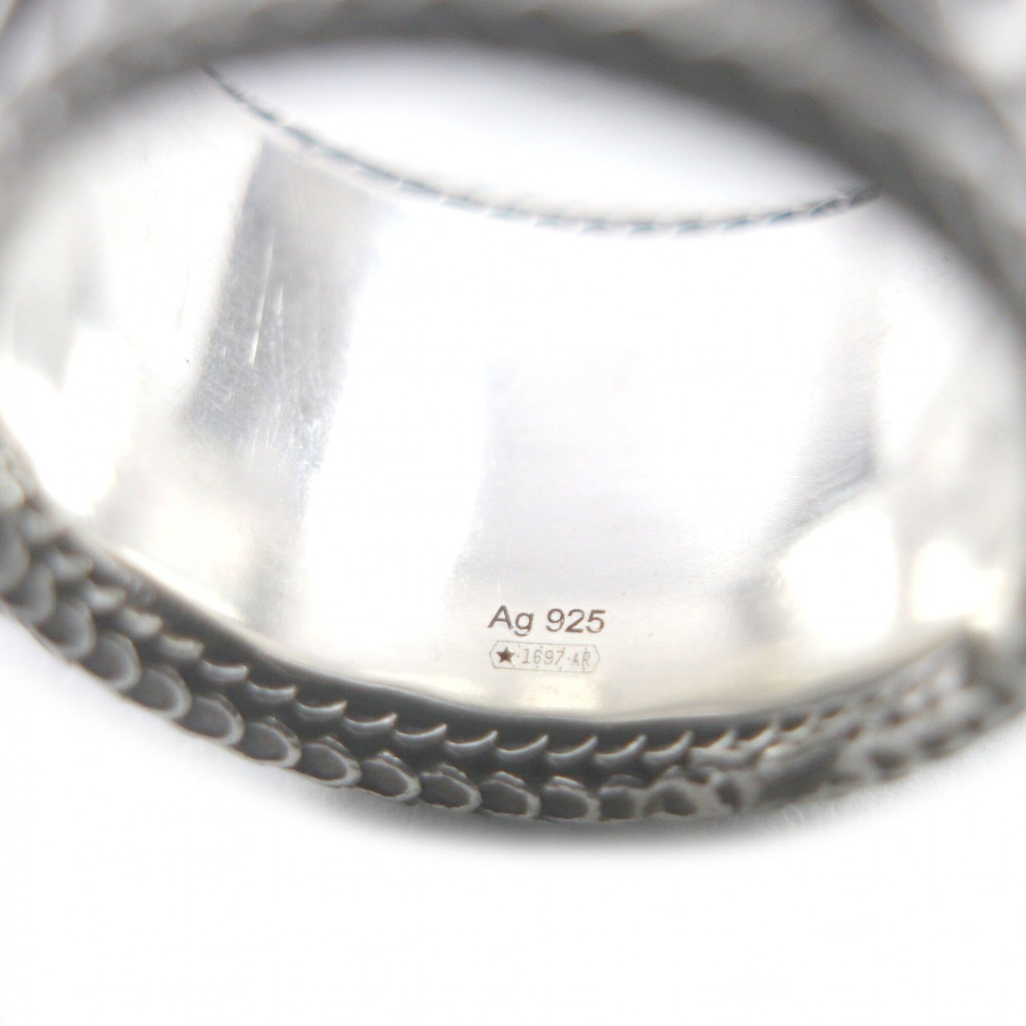Gucci Silver Silver 925 Band Ring (Pre-Owned)