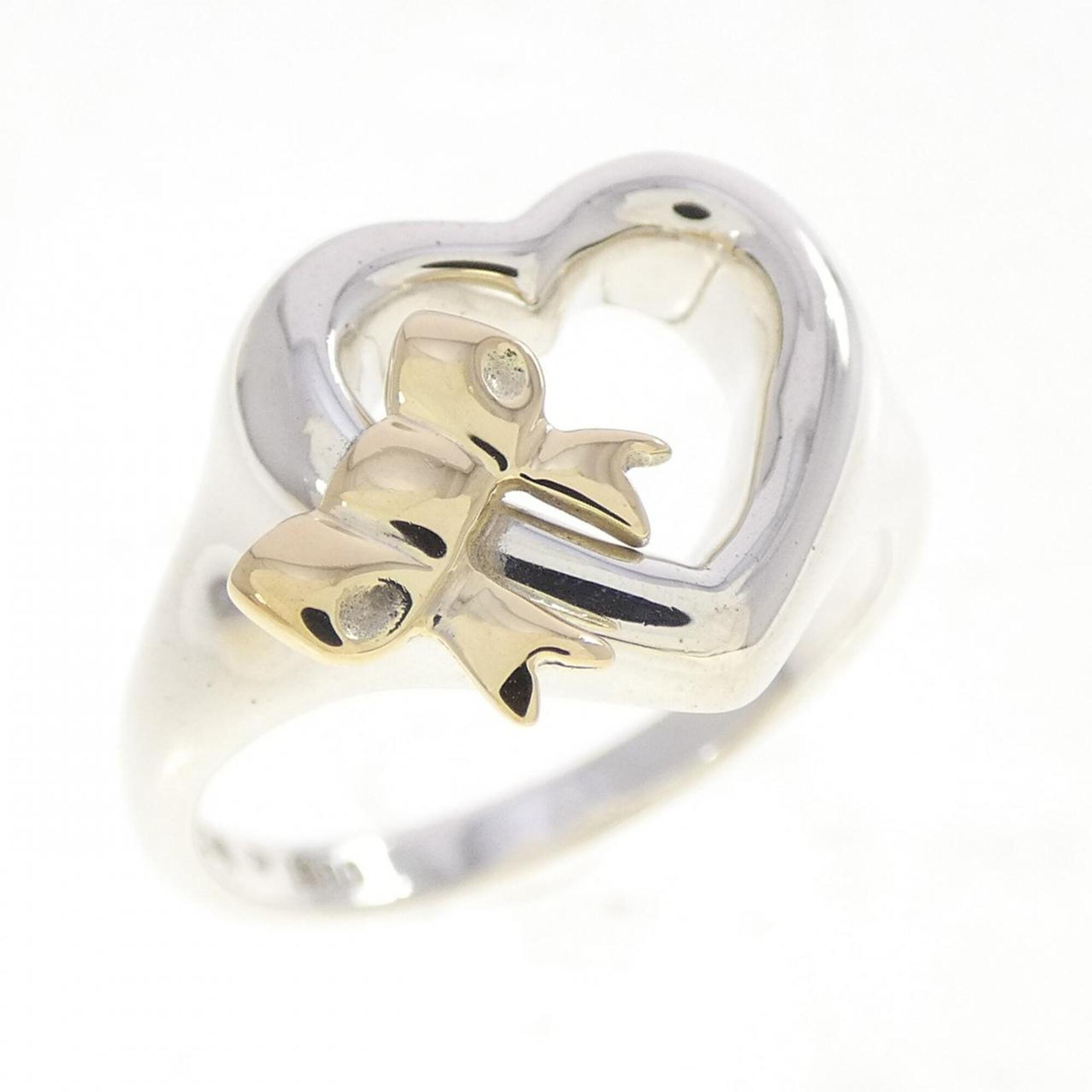 Tiffany Yellow Gold (18K) Silver 925 Band Ring (Pre-Owned)