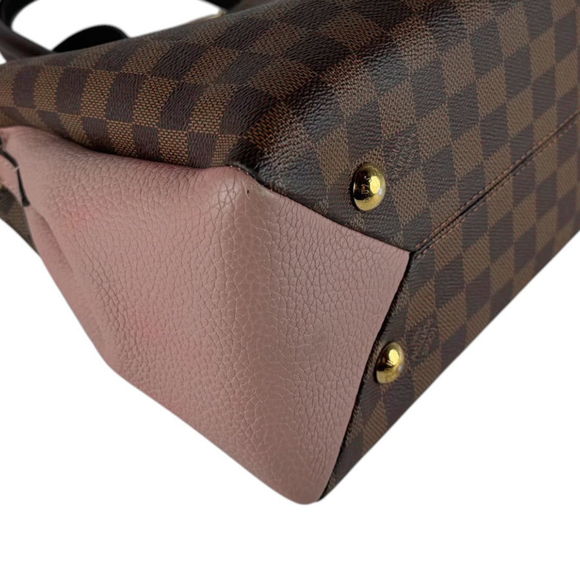 Louis Vuitton Ebene Magnolia Damier Canvas Handbag Shoulder Bag (Pre-Owned)