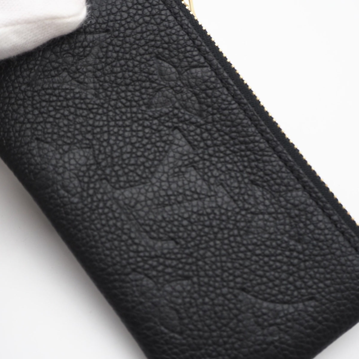 Louis Vuitton Monogram Empreinte Black Noir Leather Coin Purse/Coin Case (Pre-Owned)