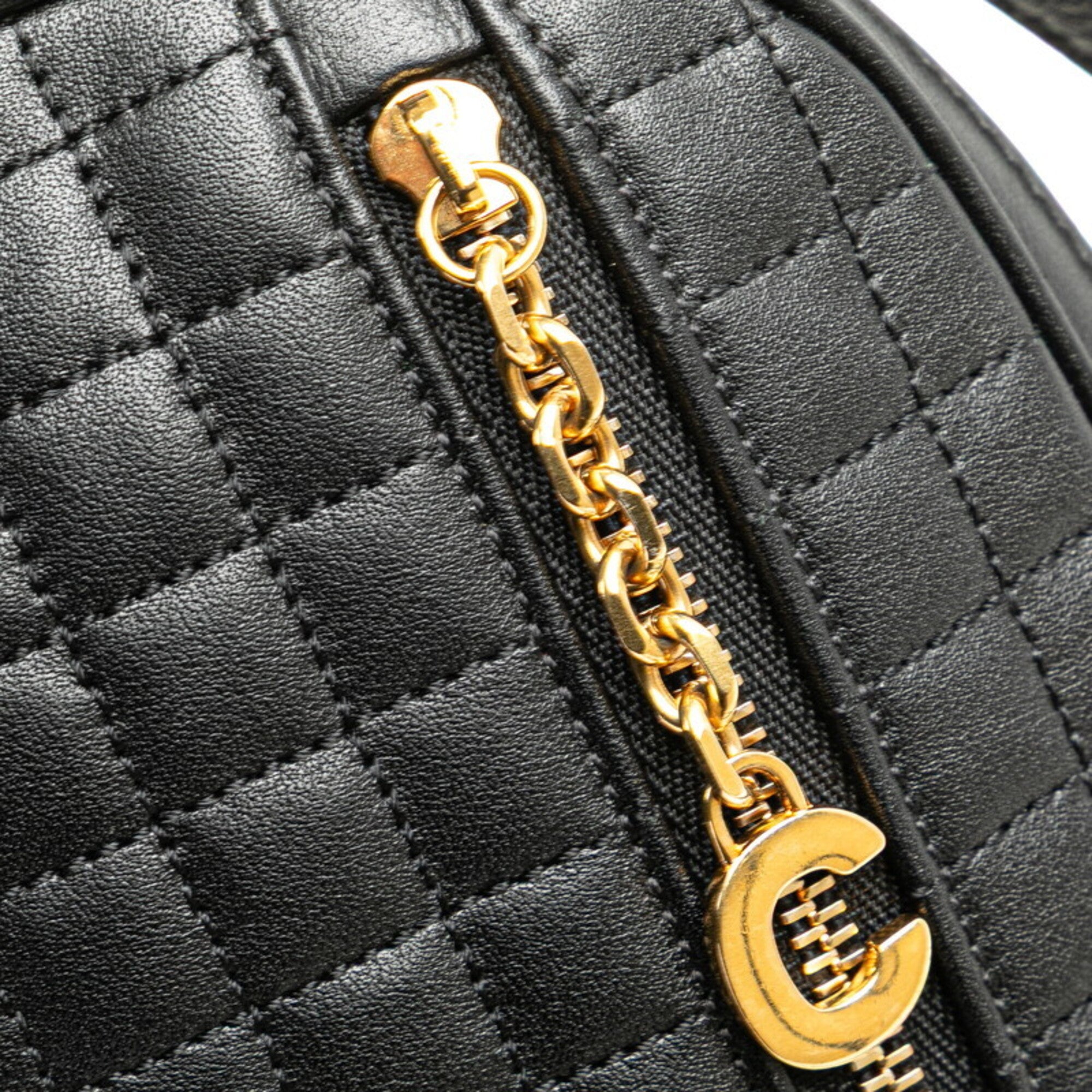 Celine Black Leather Shoulder Bag (Pre-Owned)