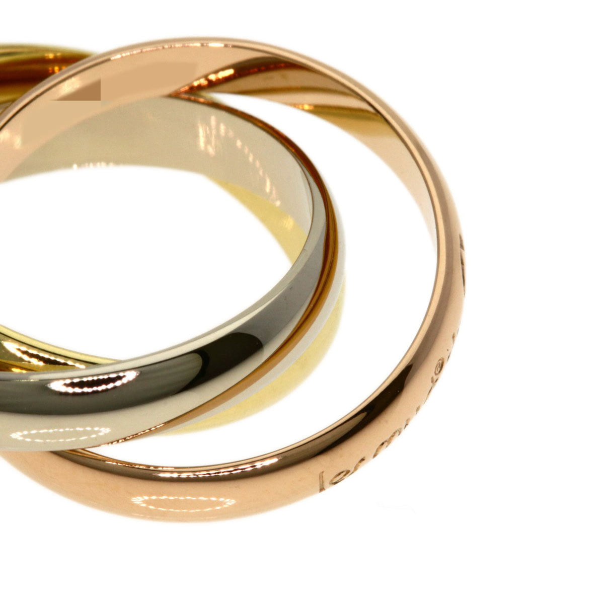 Cartier Yellow Gold (18K) Pink Gold (18K) White Gold (18K) Band Ring (Pre-Owned)