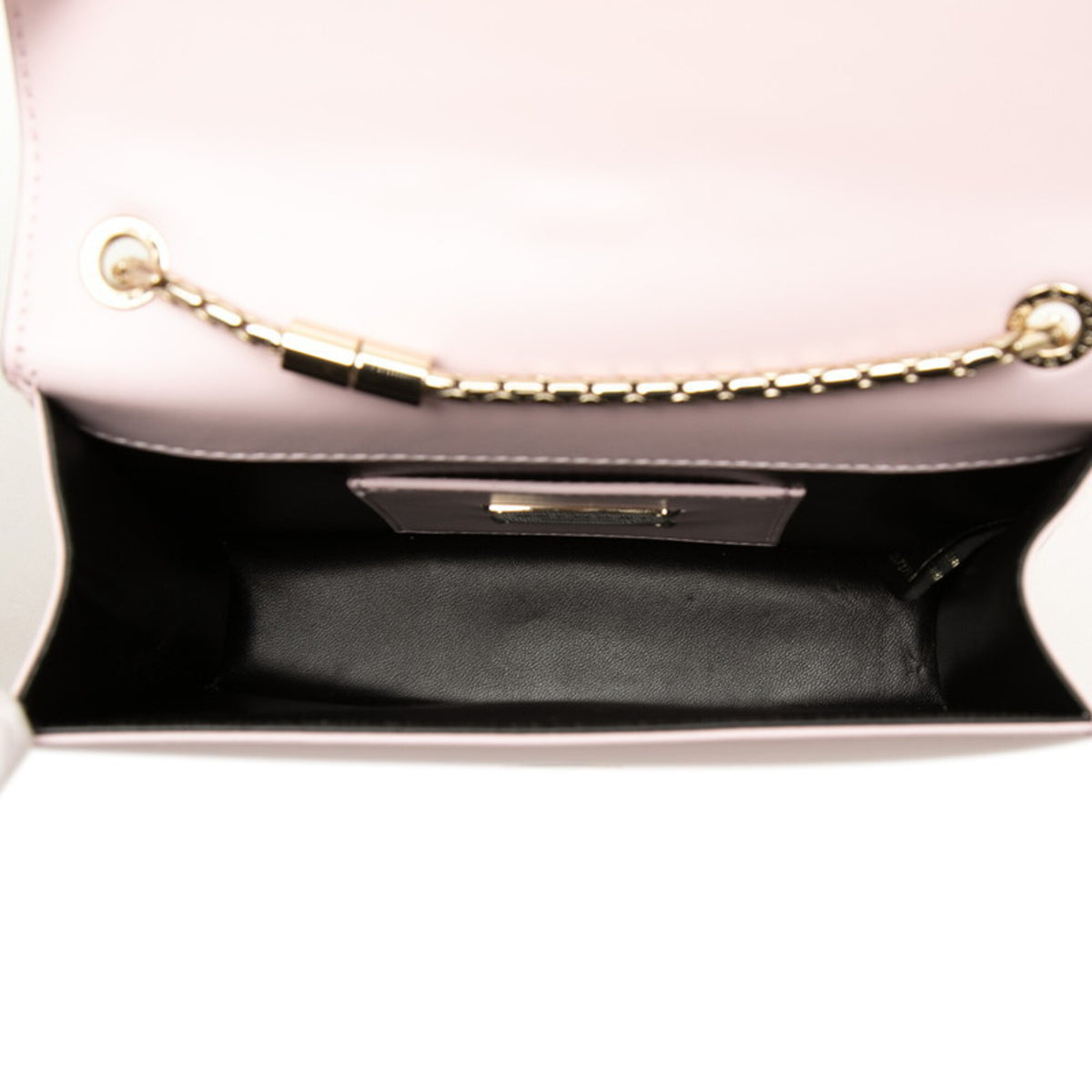 Bvlgari Black Pink Leather Shoulder Bag (Pre-Owned)
