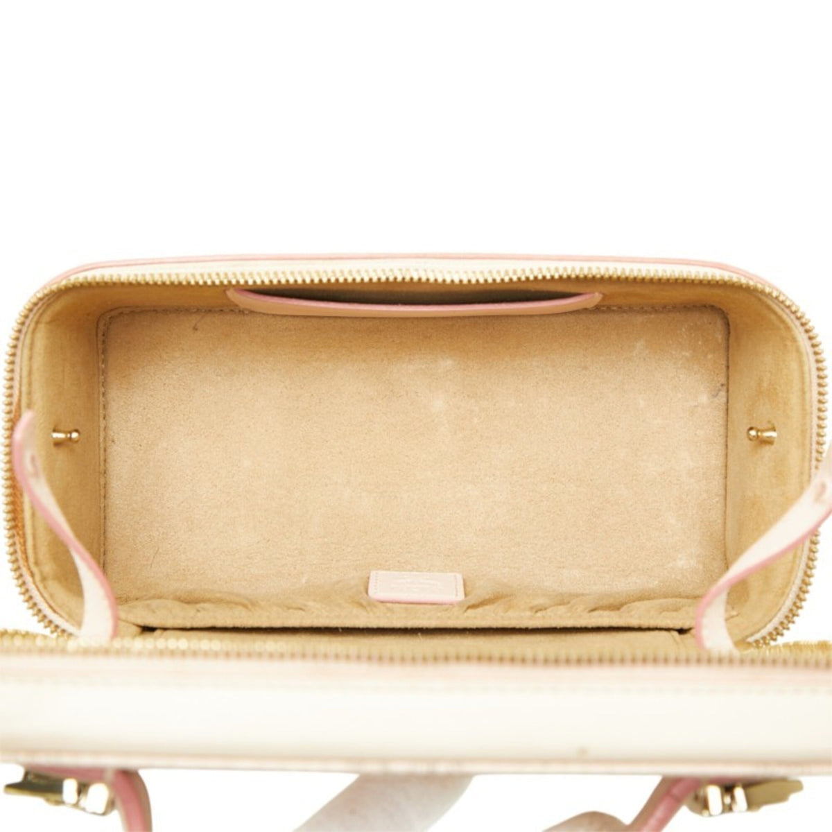 Mcm Pink Pvc Handbag Shoulder Bag Vanity Bag (Pre-Owned)