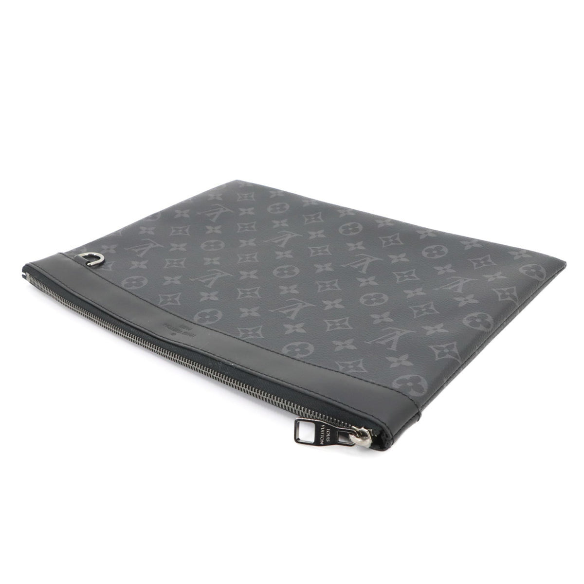 Louis Vuitton Black Monogram Eclipse Monogram Eclipse Clutch Bag Pochette (Pre-Owned)