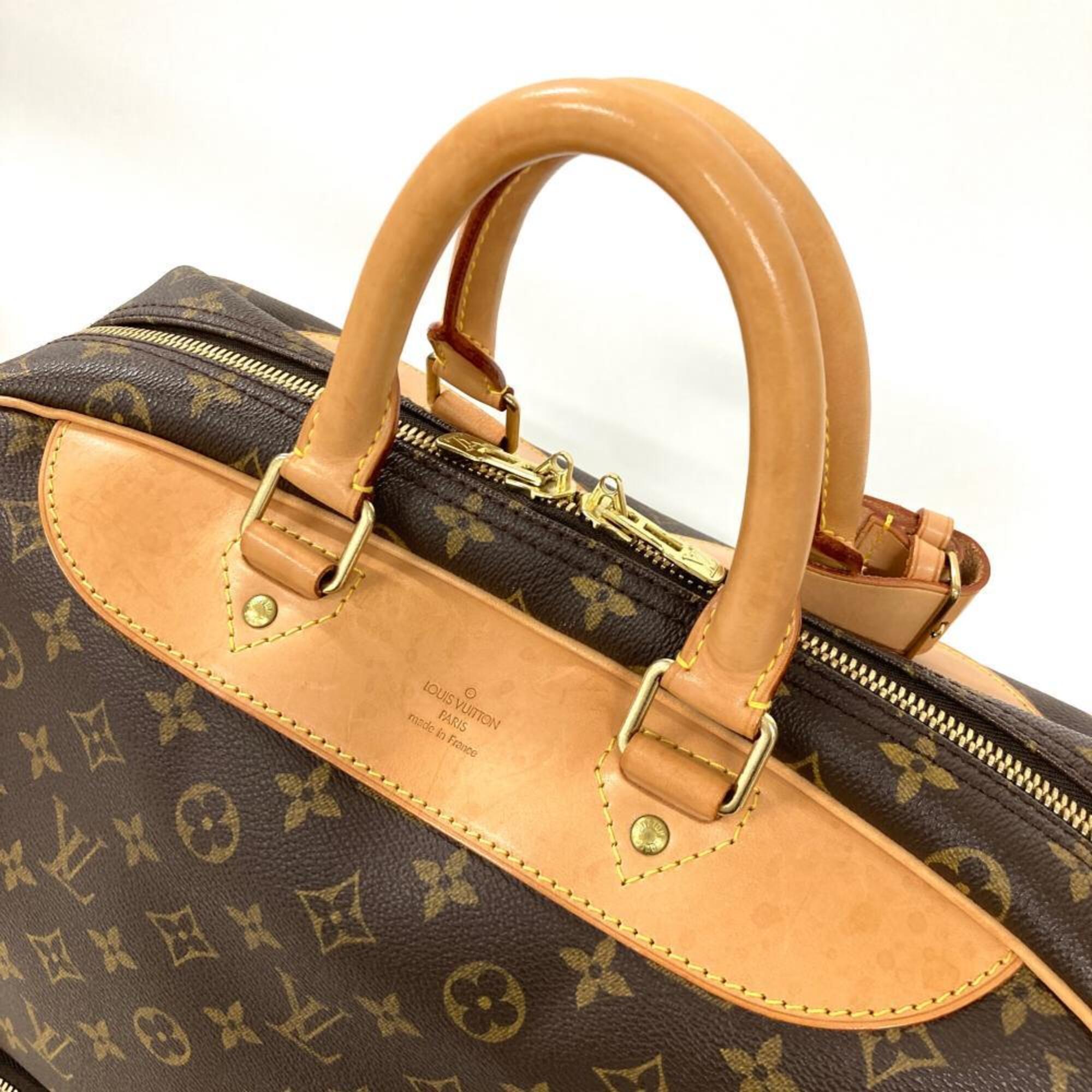 Louis Vuitton Brown Monogram Canvas Boston Bag (Pre-Owned)