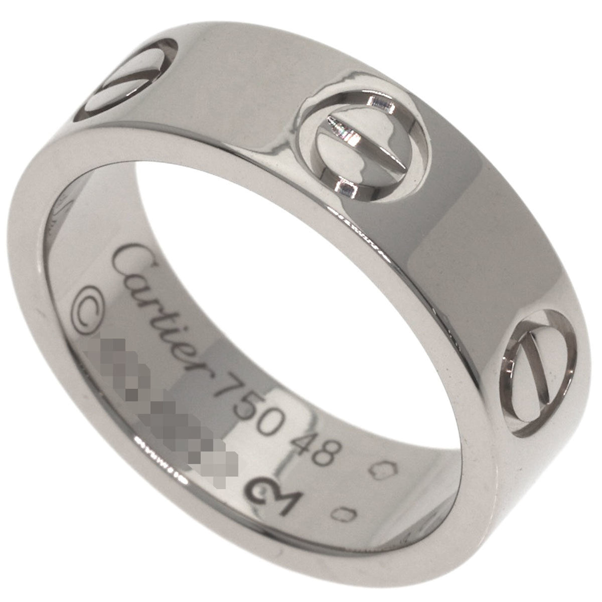 Cartier White Gold (18K) Band Ring (Pre-Owned)