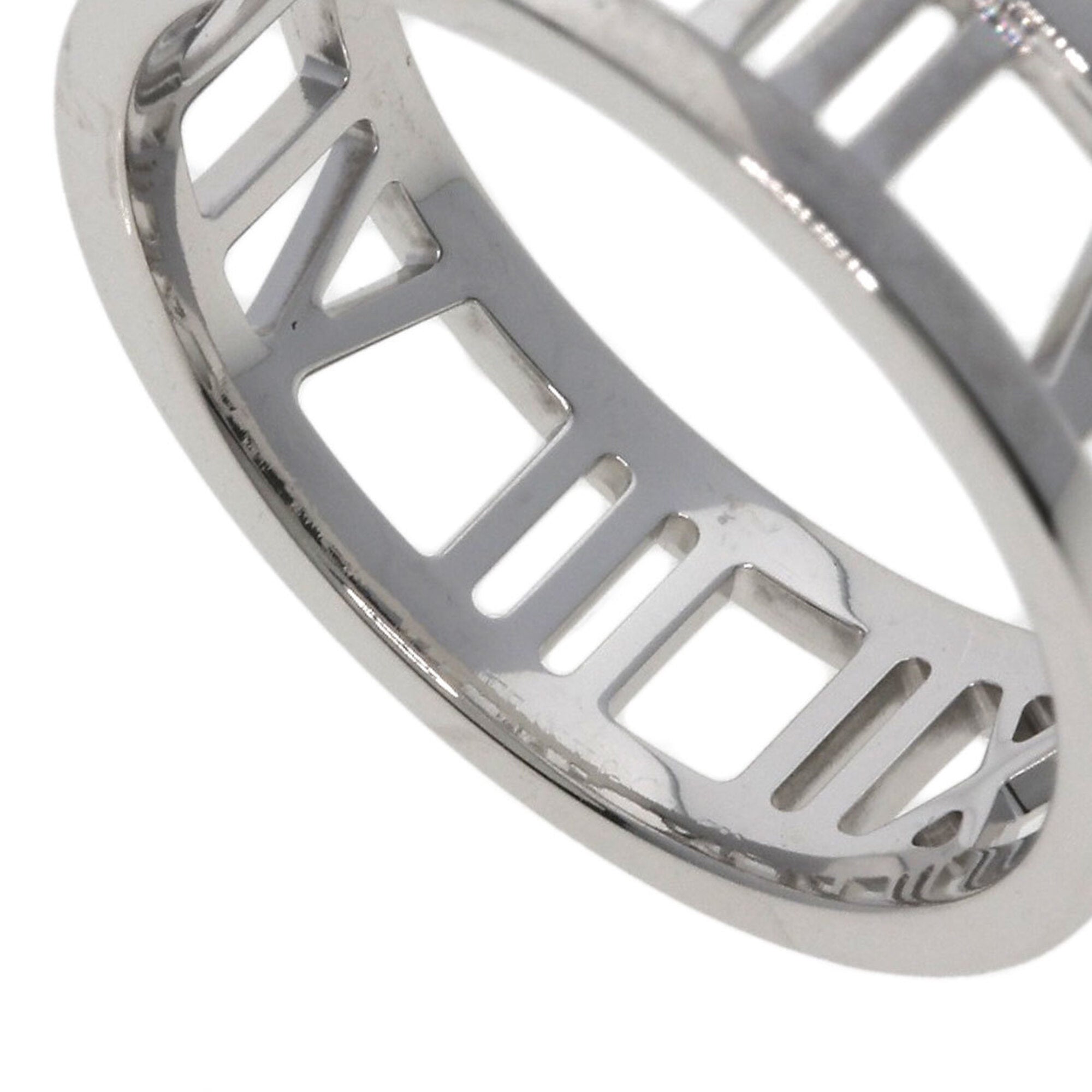 Tiffany White Gold (18K) Band Ring (Pre-Owned)