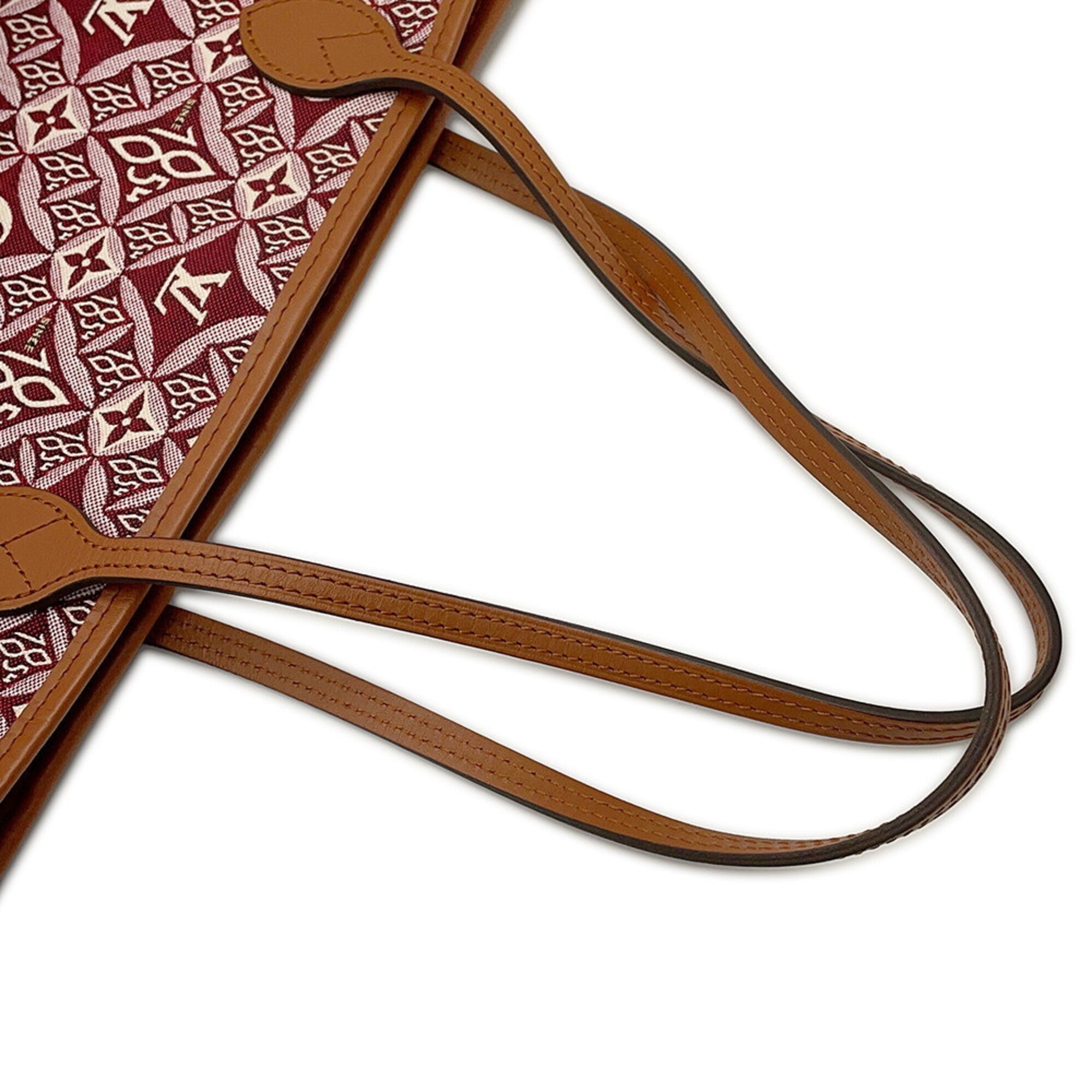 Louis Vuitton Bordeaux Monogram Jacquard Handbag Shoulder Bag Tote Bag (Pre-Owned)