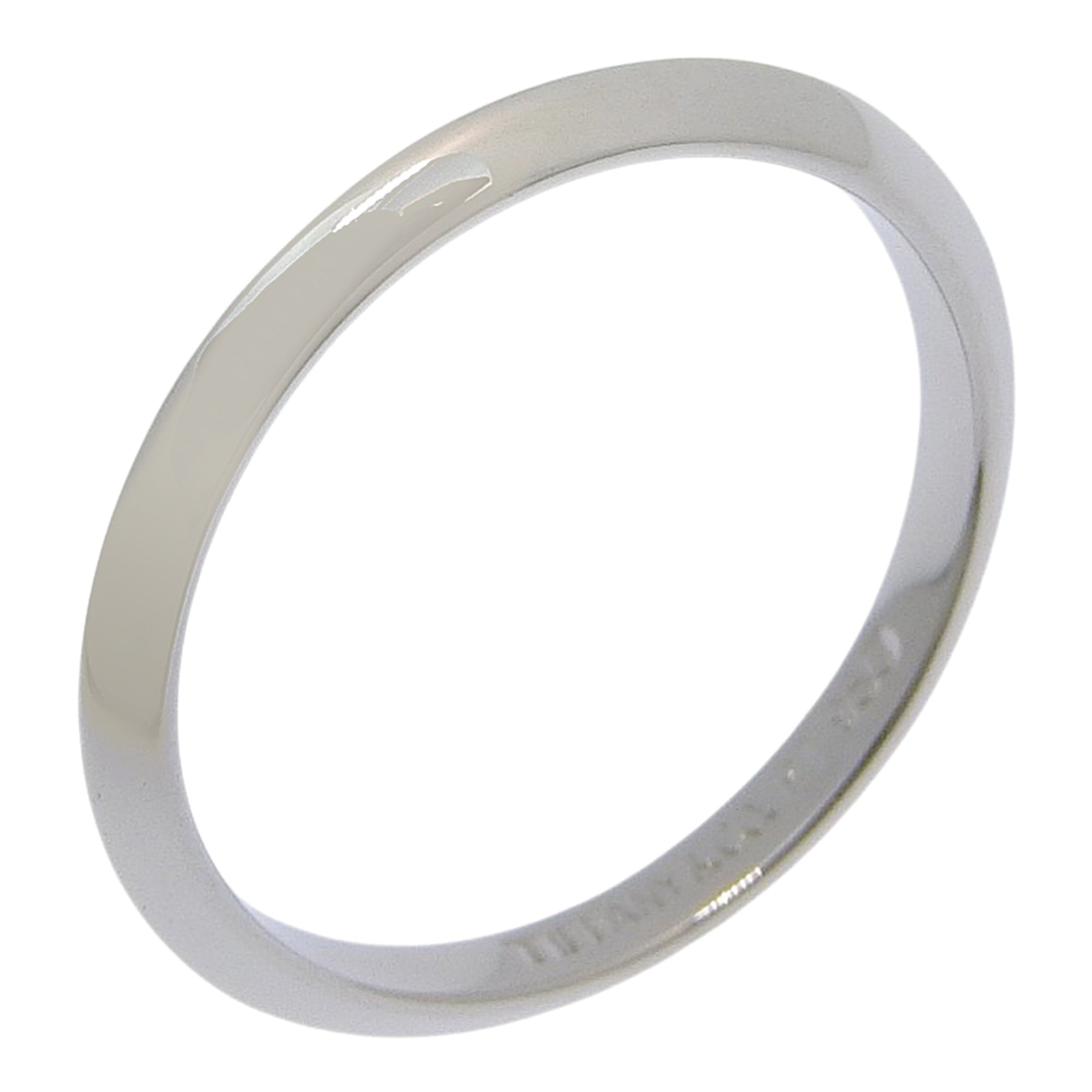Tiffany Platinum 950 Band Ring (Pre-Owned)