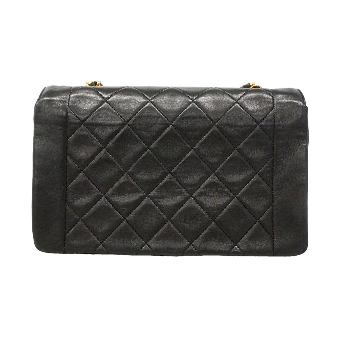 Chanel Black Leather Shoulder Bag (Pre-Owned)