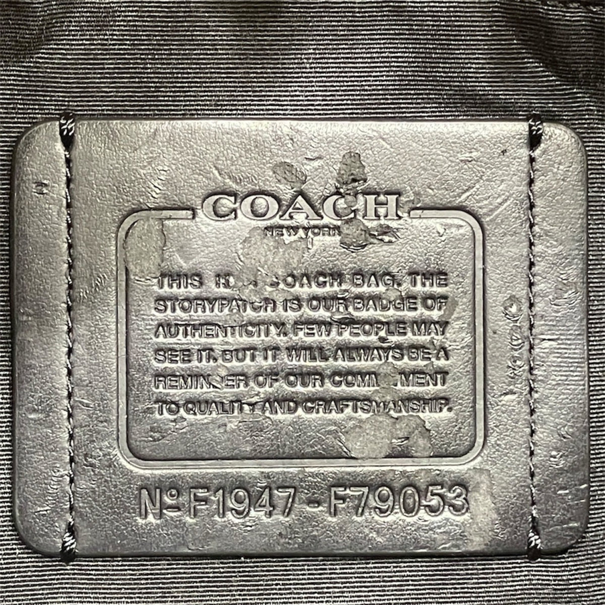 Coach Black Pvc Leather Shoulder Bag (Pre-Owned)