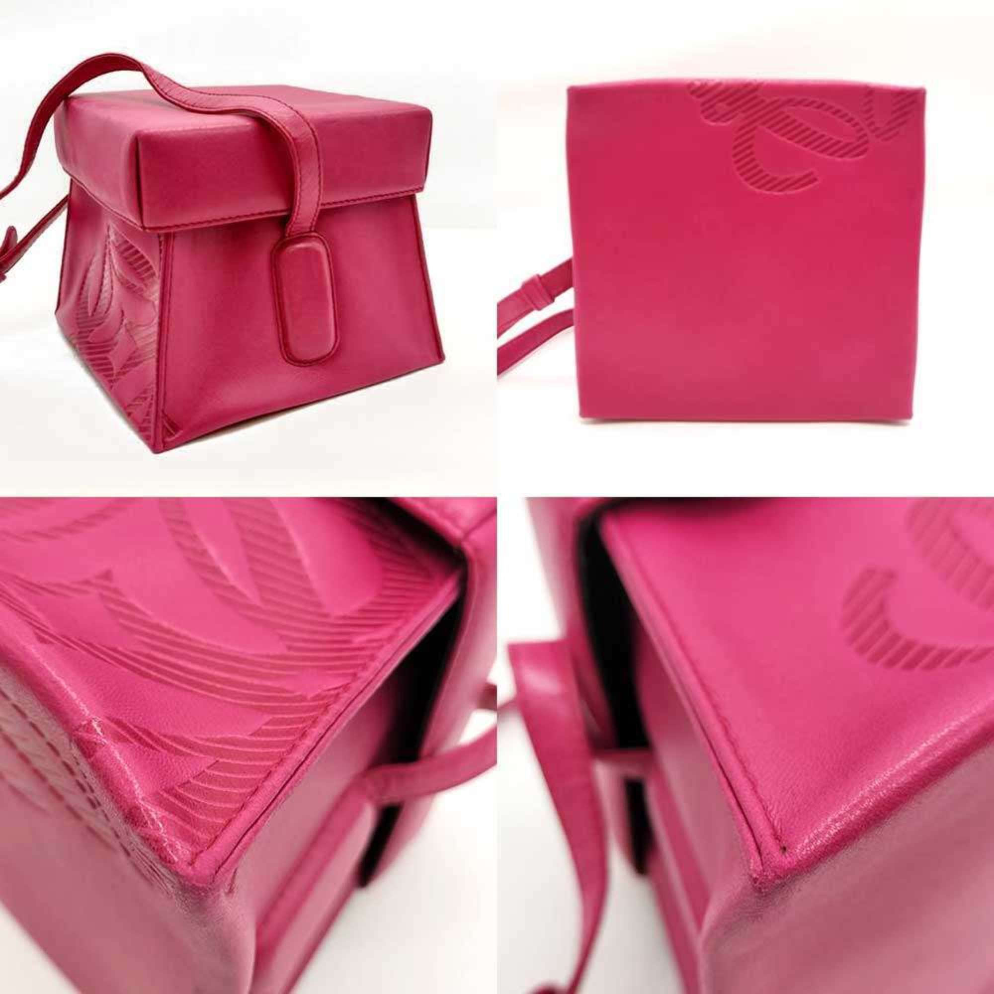 Loewe Pink Leather Shoulder Bag (Pre-Owned)