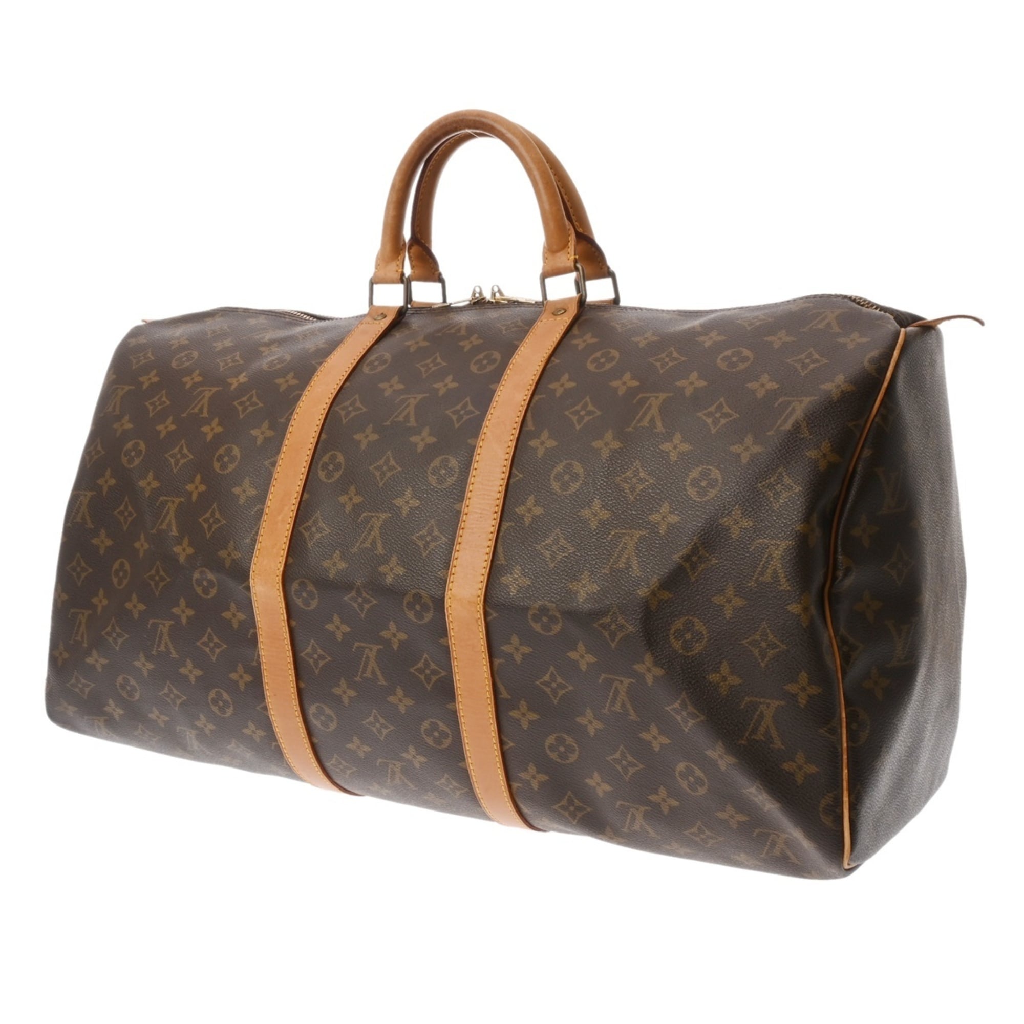Louis Vuitton Brown Monogram Boston Bag (Pre-Owned)