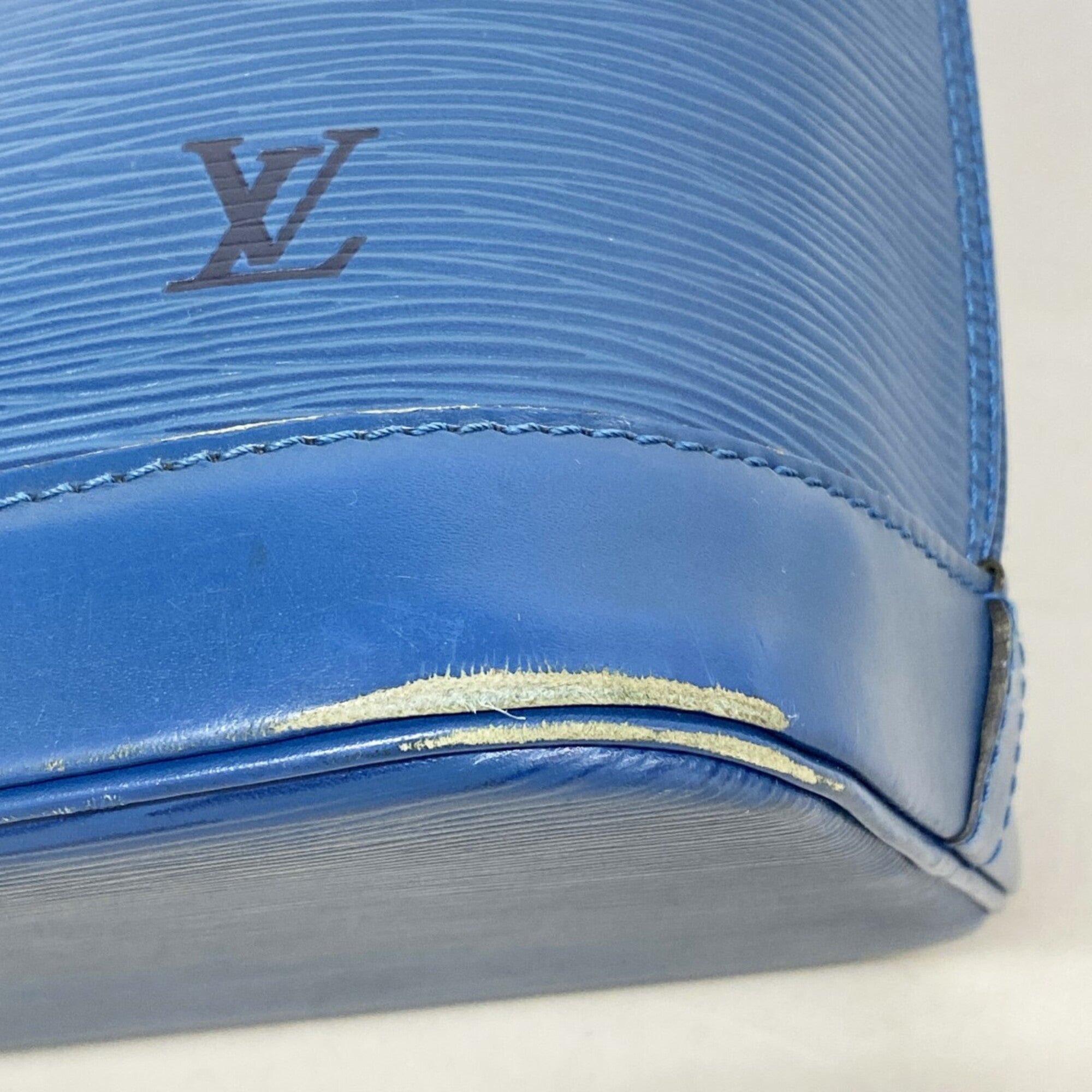 Louis Vuitton Toledo Blue Handbag (Pre-Owned)