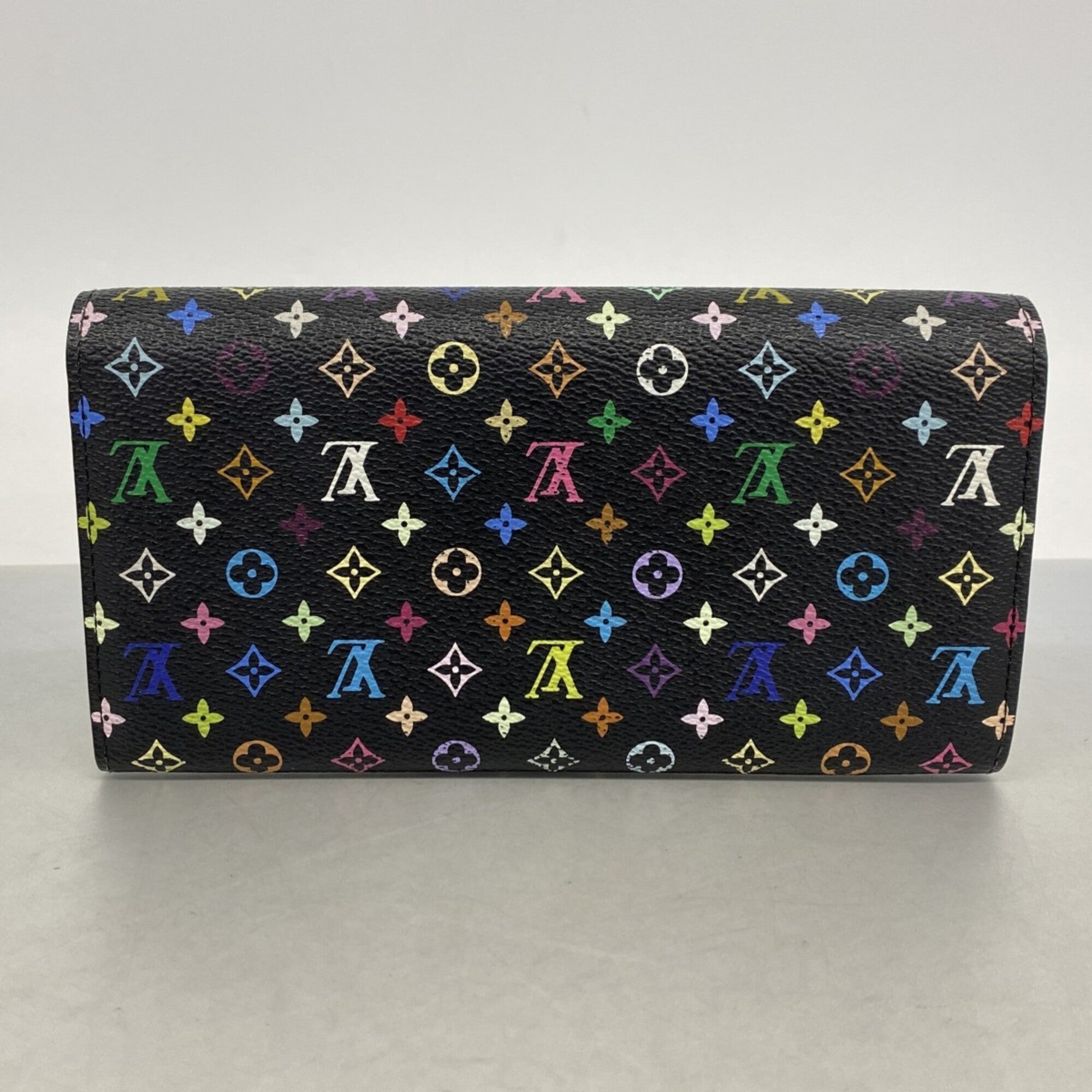 Louis Vuitton Noir Pistache Long Wallet (Bi-Fold) (Pre-Owned)
