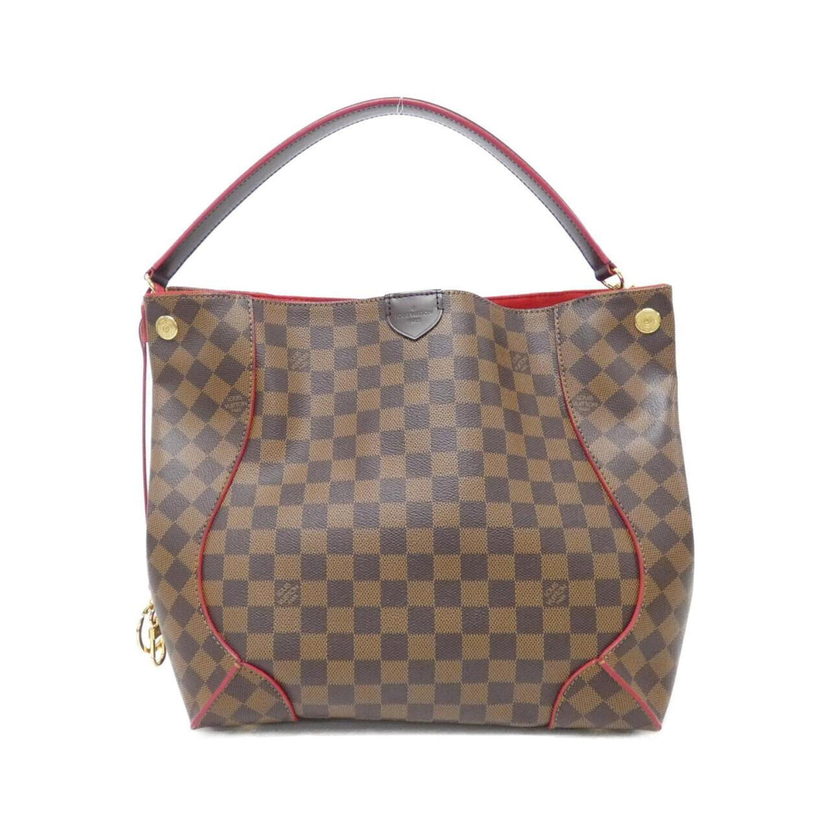 Louis Vuitton Cerise Ebene Coated Canvas Shoulder Bag (Pre-Owned)