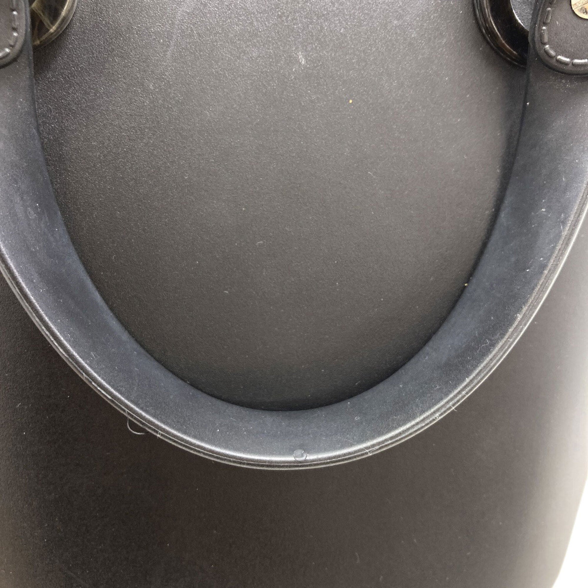 Salvatore Ferragamo Black Rubber Handbag (Pre-Owned)