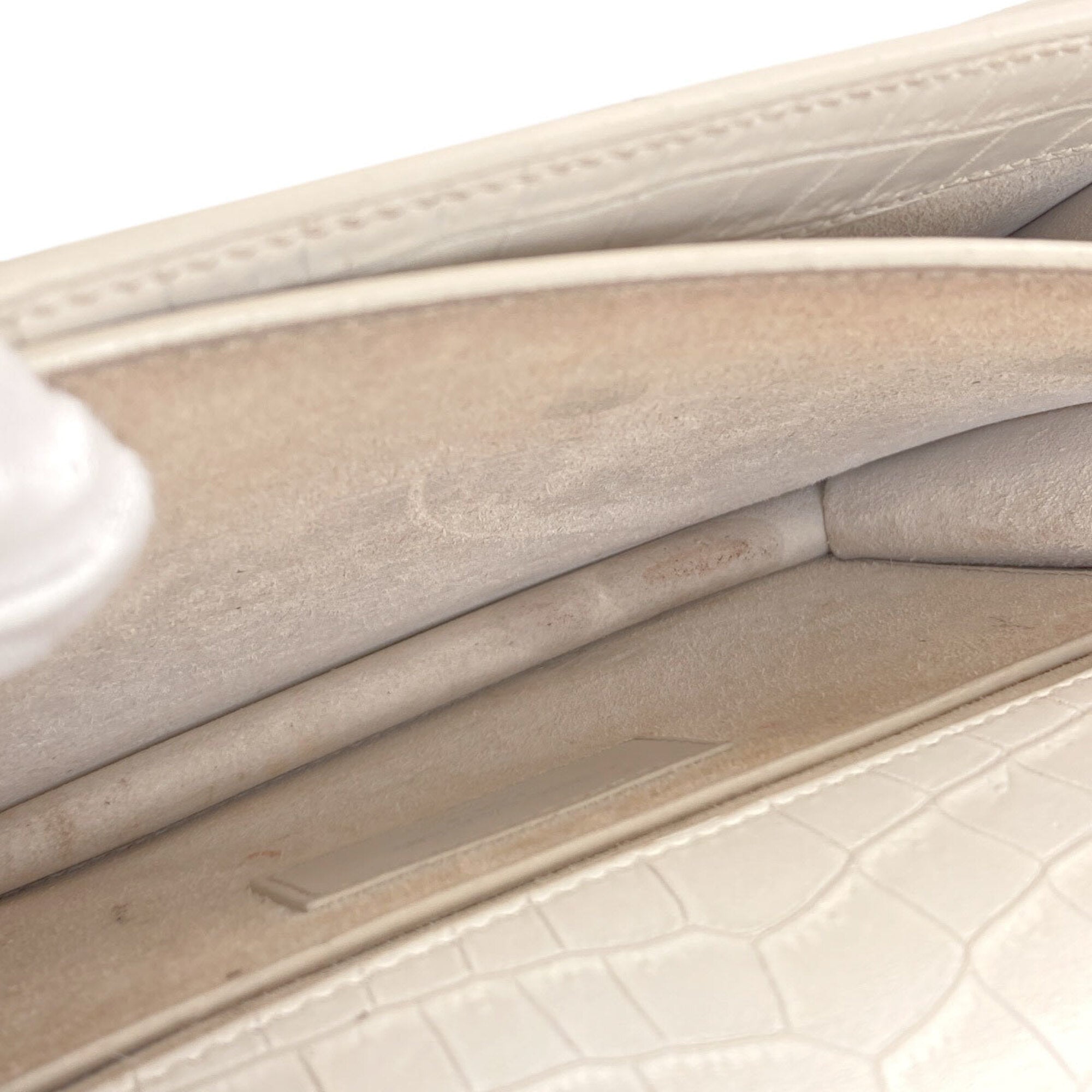 Saint Laurent White Leather Shoulder Bag (Pre-Owned)