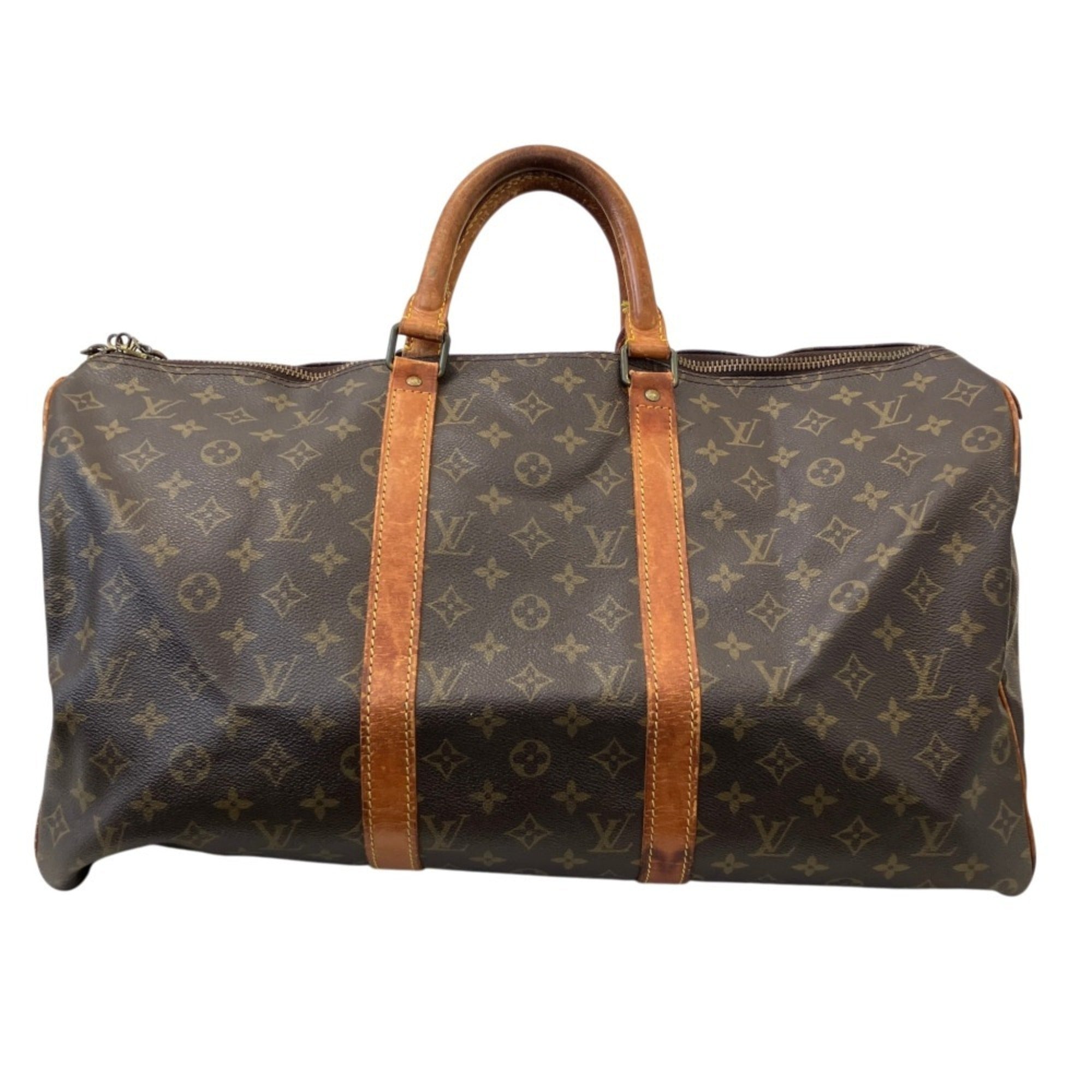 Louis Vuitton Monogram Brown Monogram Boston Bag (Pre-Owned)