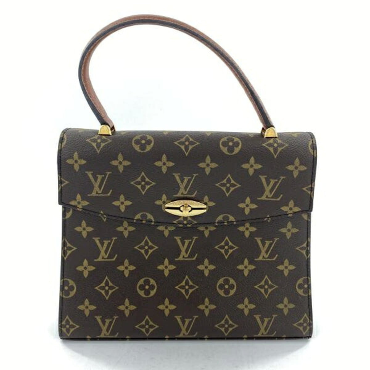 Louis Vuitton Brown Monogram Handbag (Pre-Owned)