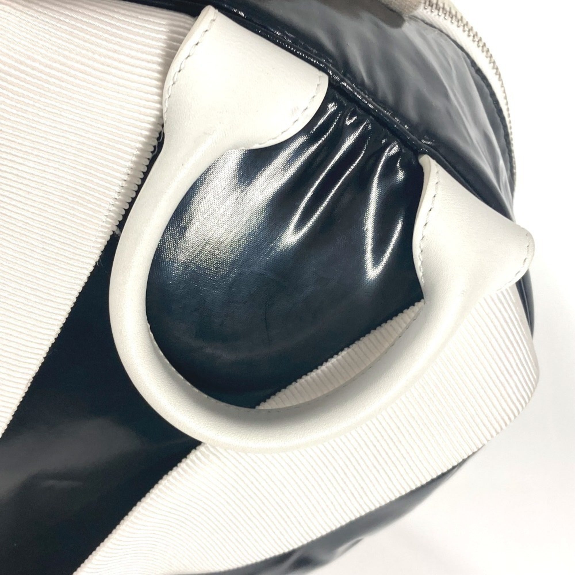 Chanel Black White Pvc Backpack (Pre-Owned)
