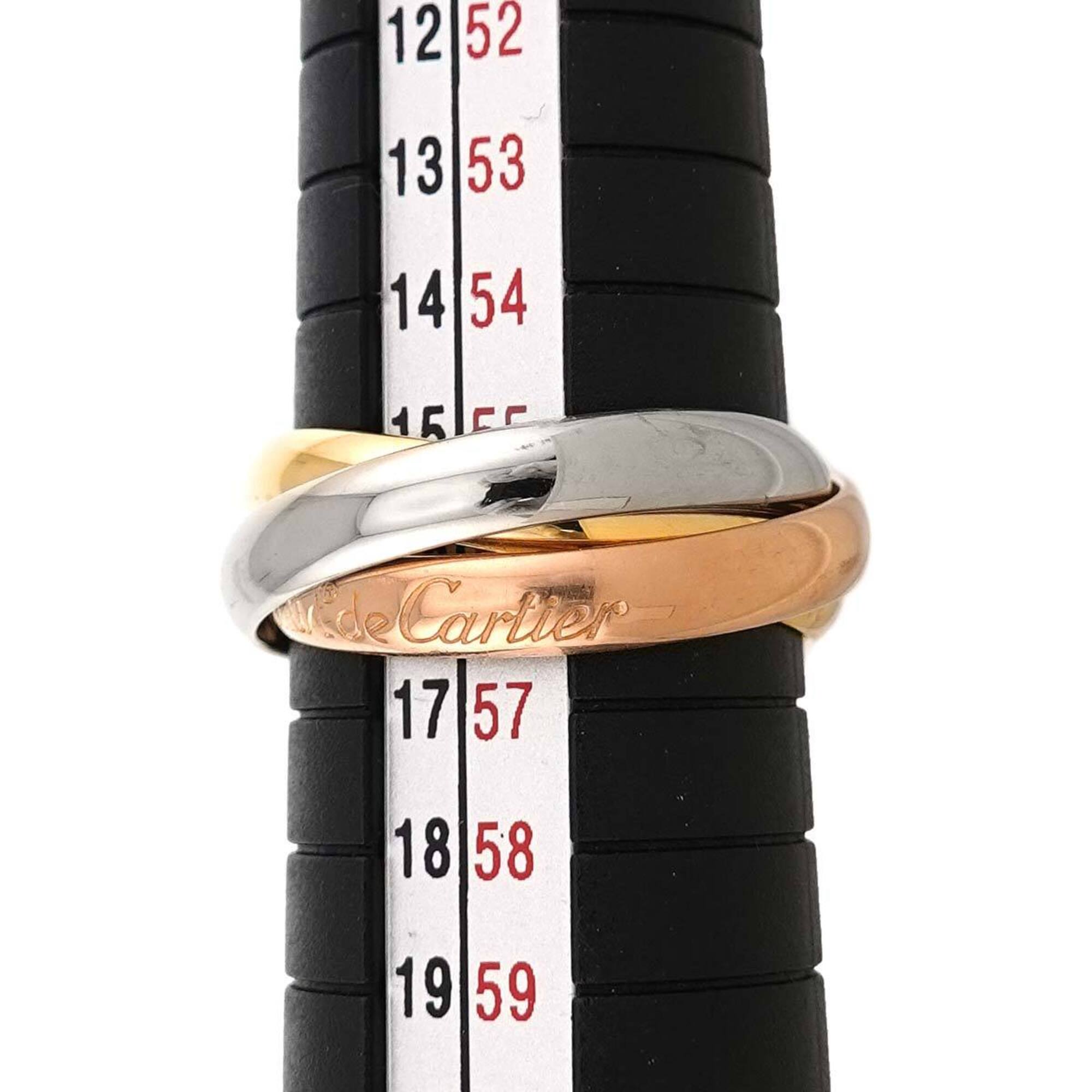 Cartier Yellow Gold (18K) Pink Gold (18K) White Gold (18K) Band Ring (Pre-Owned)