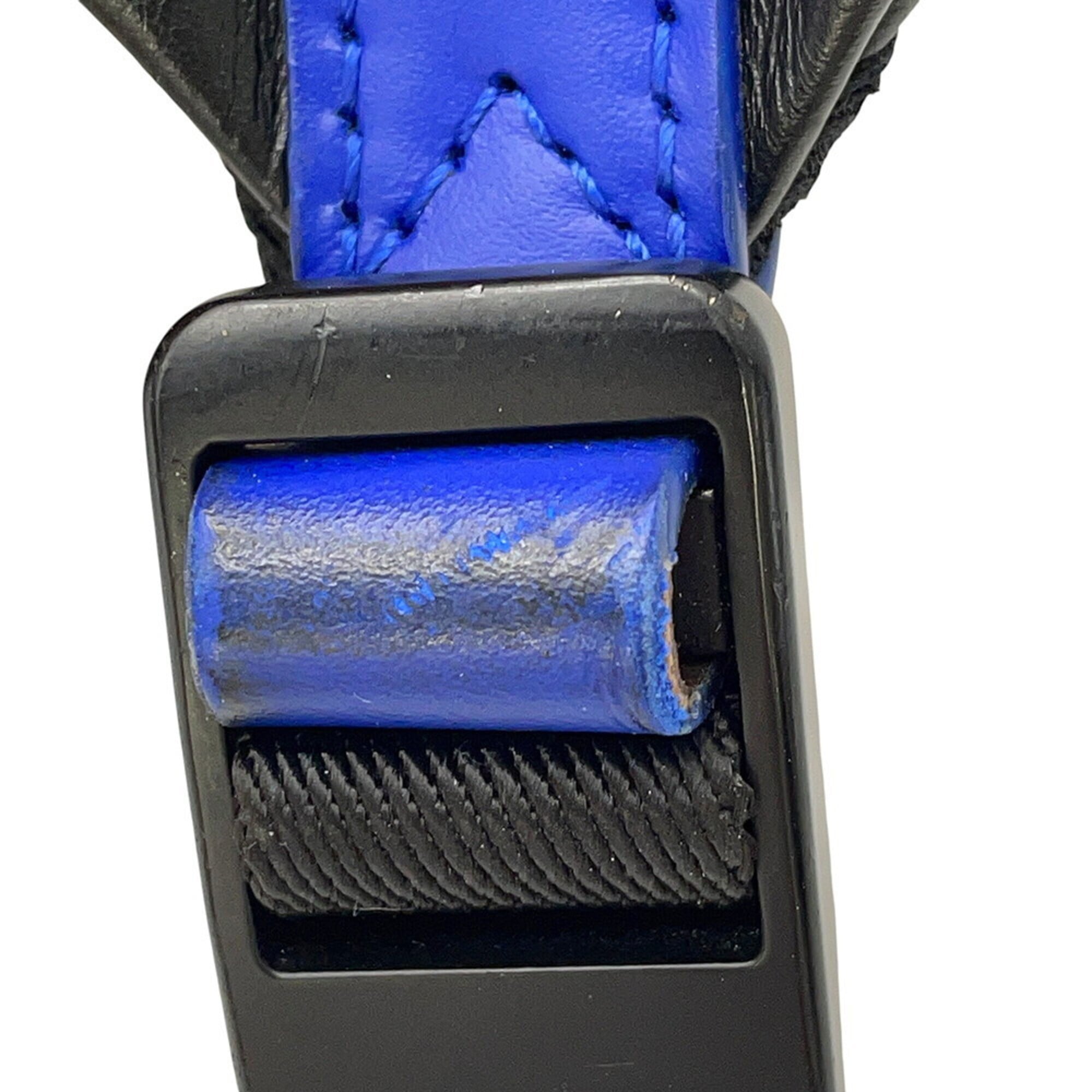 Louis Vuitton Blue Monogram Macassar Noir Monogram Backpack (Pre-Owned)