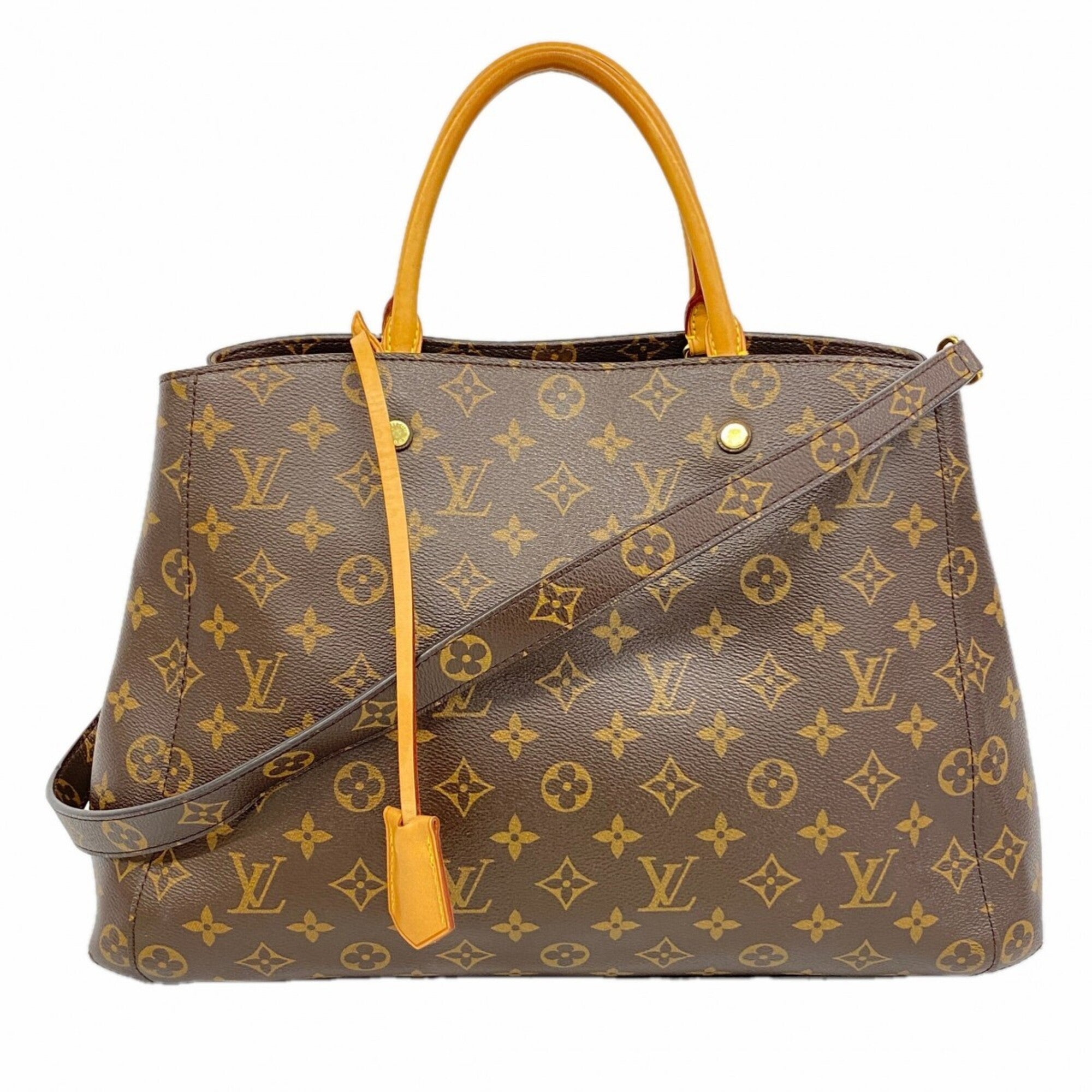 Louis Vuitton Brown Handbag (Pre-Owned)