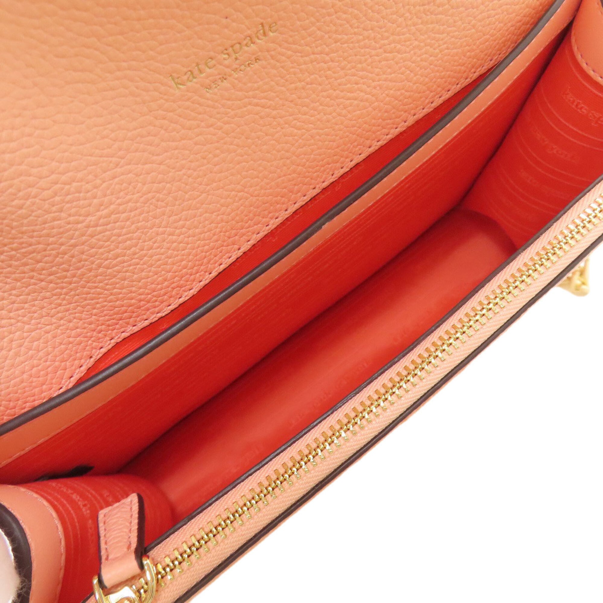 Kate Spade Salmon Pink Pvc Shoulder Bag (Pre-Owned)