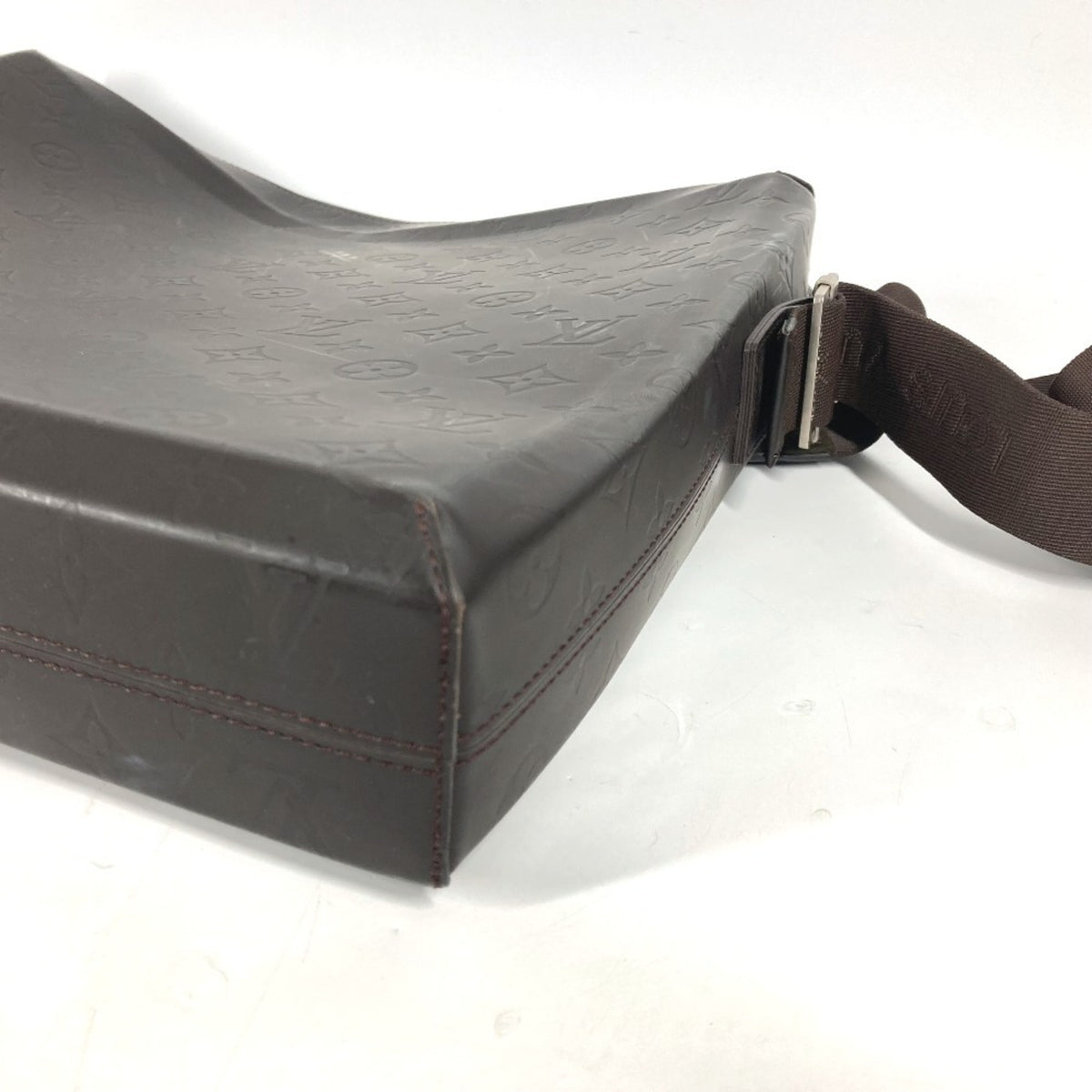 Louis Vuitton Brown Leather Shoulder Bag (Pre-Owned)