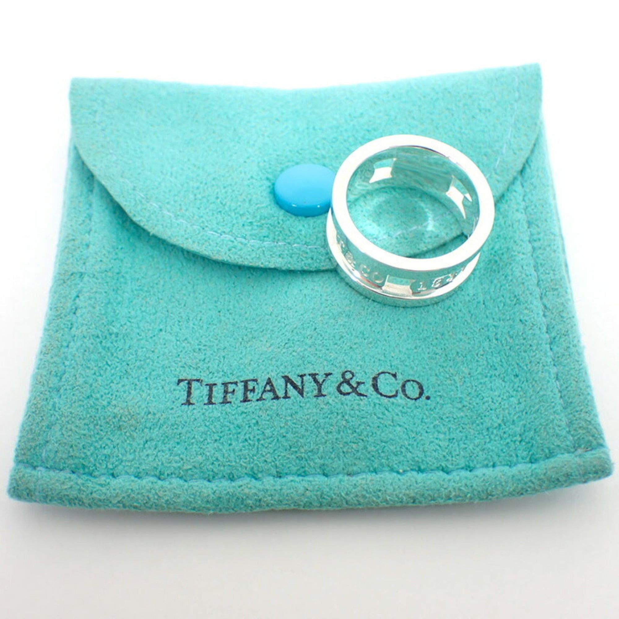 Tiffany Sterling Silver 925 Band Ring (Pre-Owned)