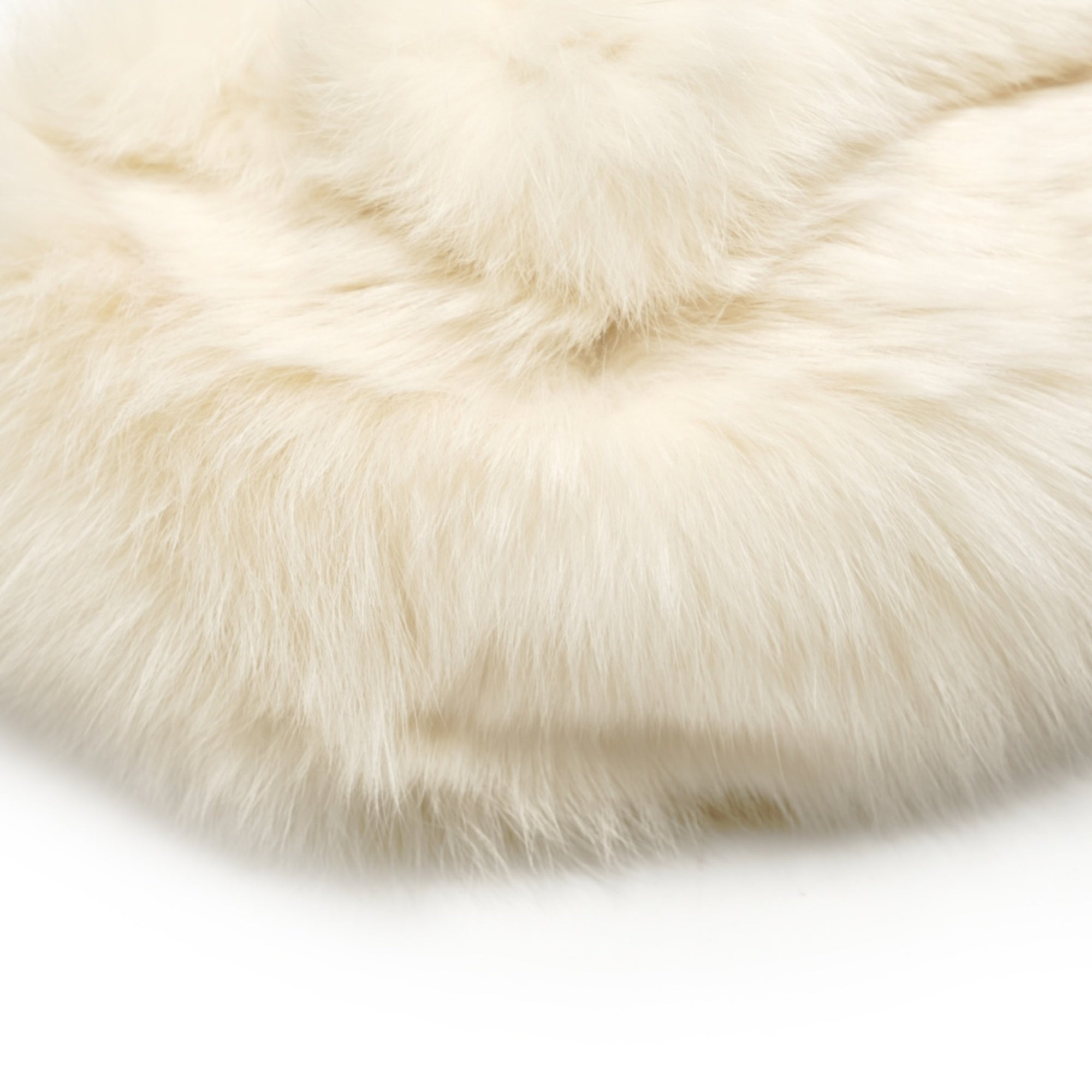 Fendi Ivory Fur Shoulder Bag (Pre-Owned)