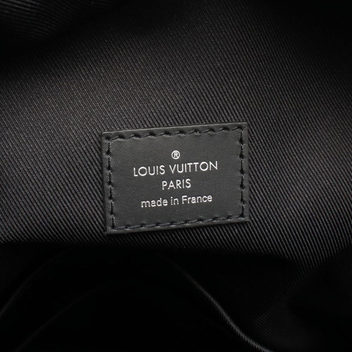 Louis Vuitton Black Monogram Eclipse Monogram Eclipse Leather Backpack (Pre-Owned)